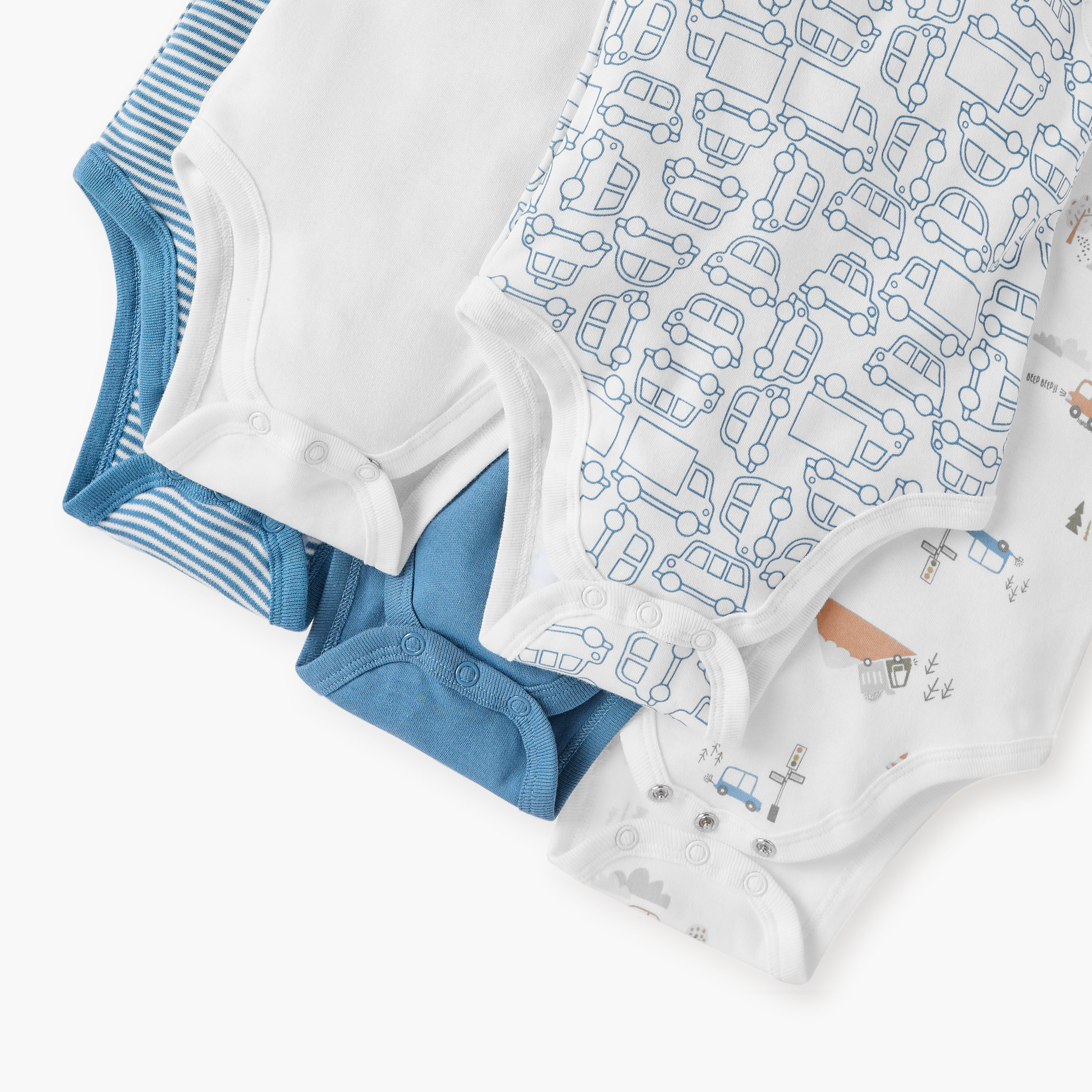 Juniors Printed Sleeveless Bodysuit - Set of 5-promo_babyshop_Buy2for115_KSA130126-image-8