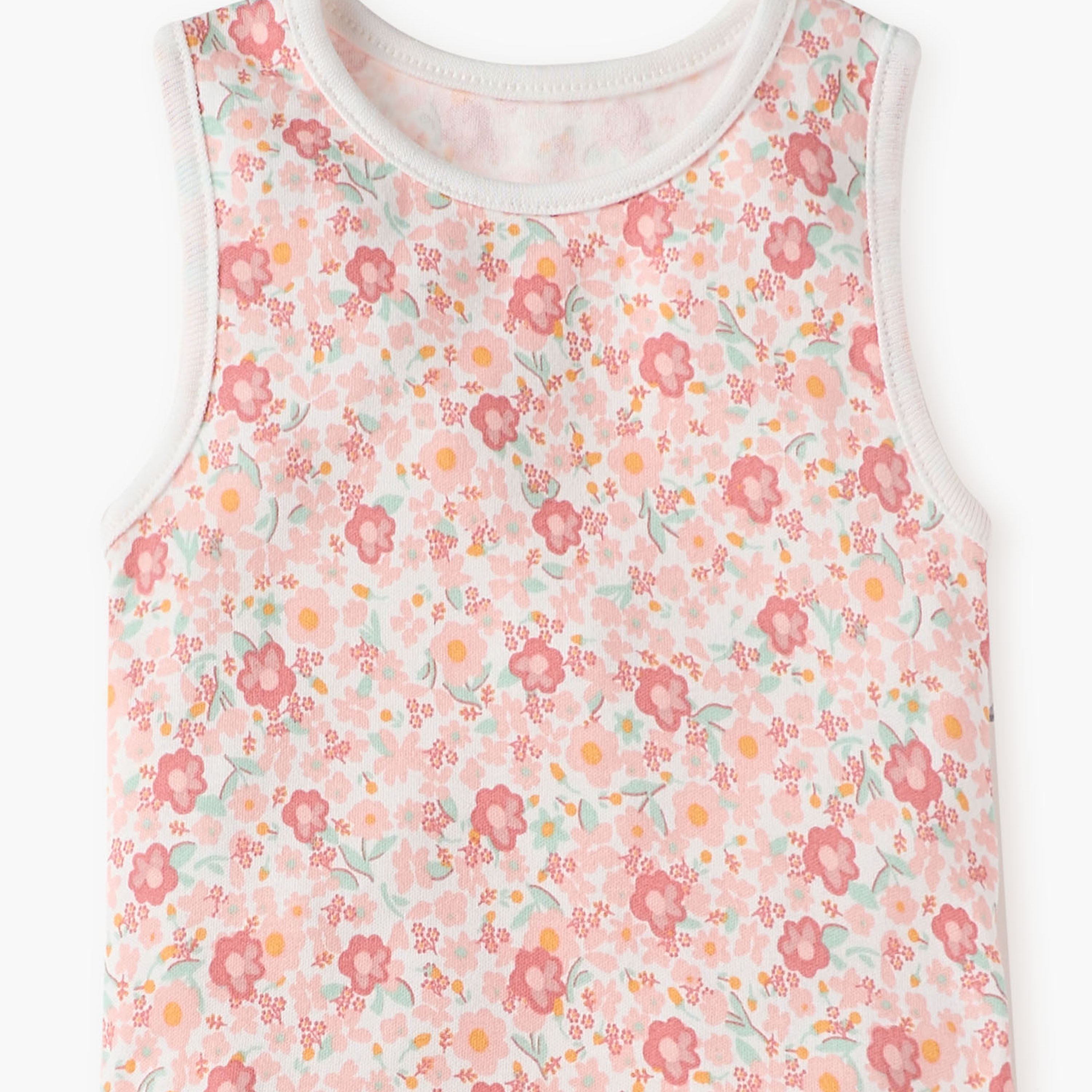 Juniors Floral Print Sleeveless Bodysuit - Set of 5-promo_babyshop_Buy2for1025_KWT130126-image-11
