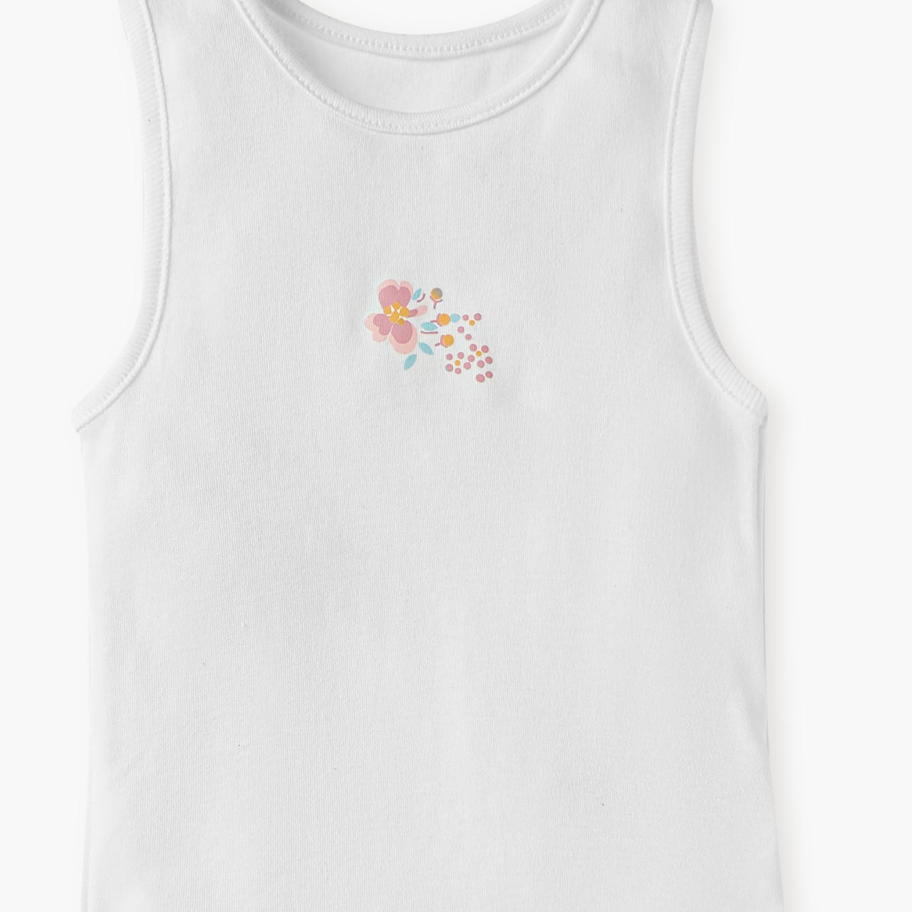Juniors Floral Print Sleeveless Bodysuit - Set of 5-promo_babyshop_Buy2for1025_KWT130126-image-13