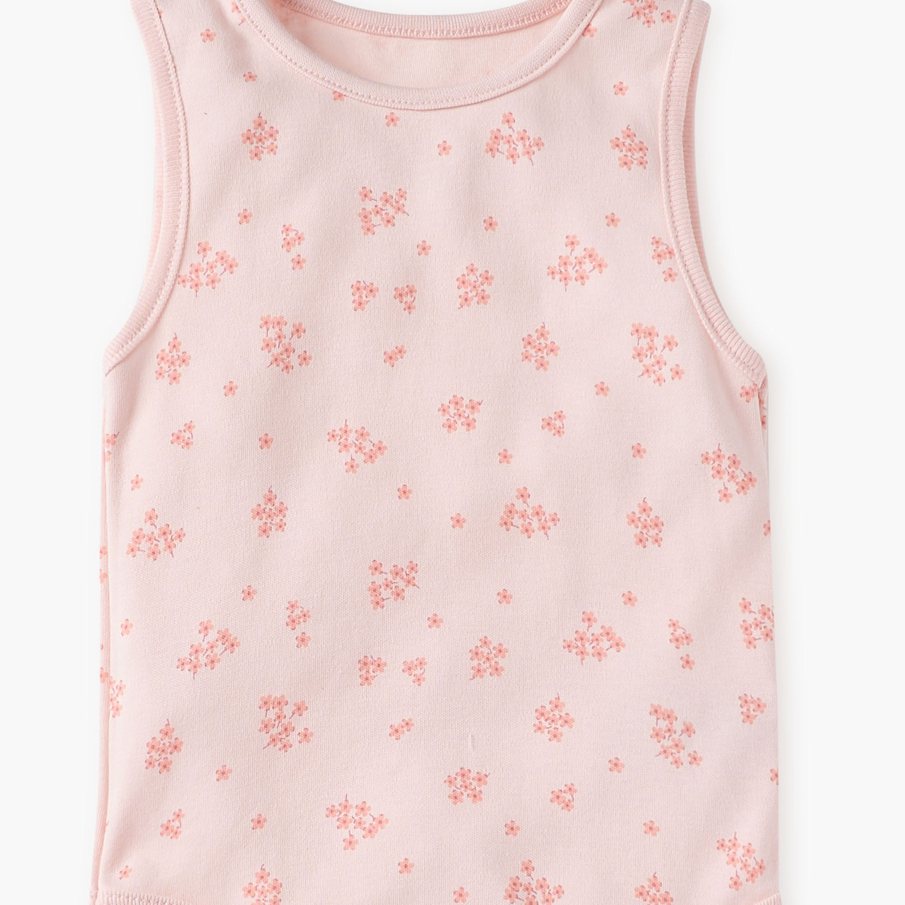 Juniors Floral Print Sleeveless Bodysuit - Set of 5-promo_babyshop_Buy2for1025_KWT130126-image-9