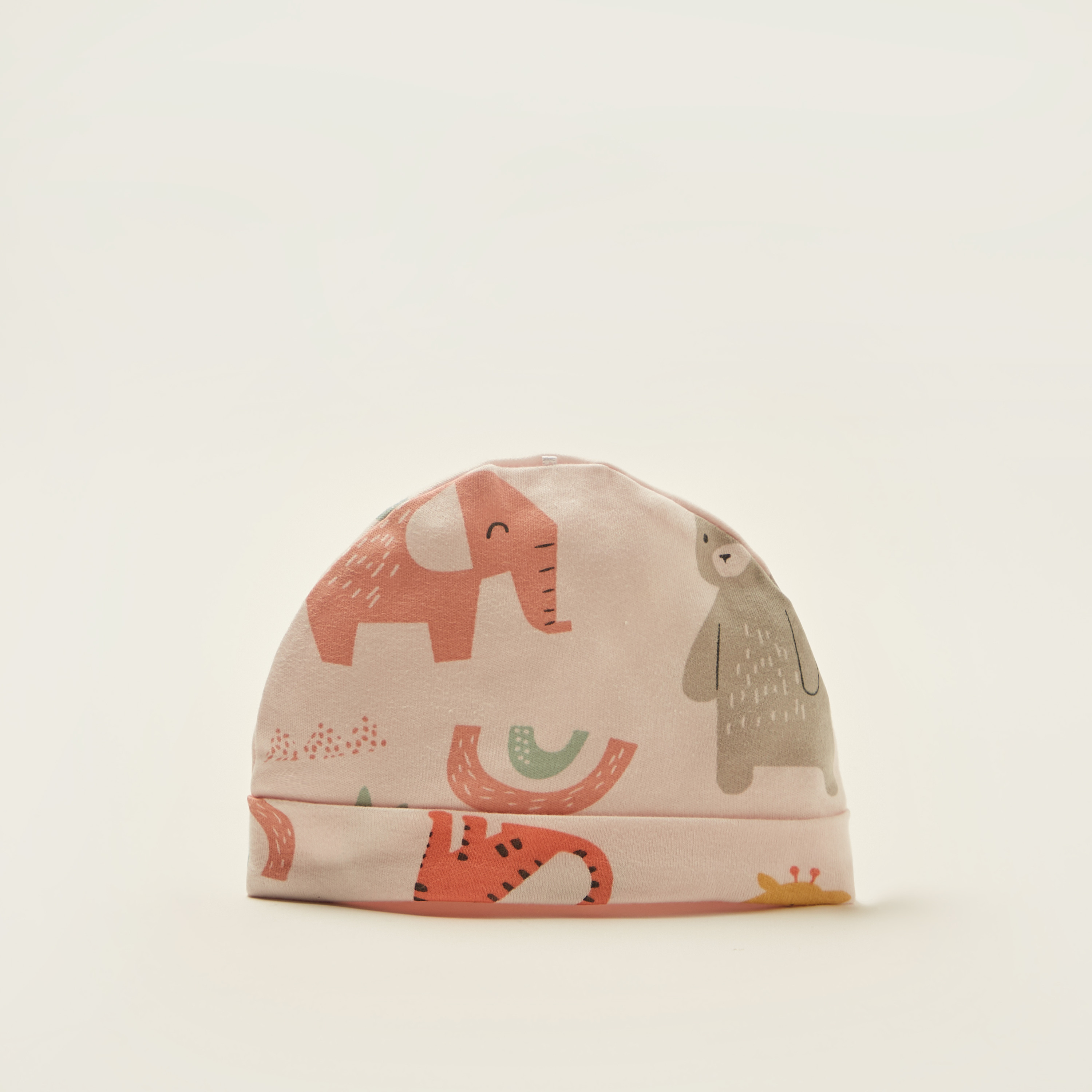 Juniors Printed Beanie - Set of 2-baby-girls-accessories-caps-image-4