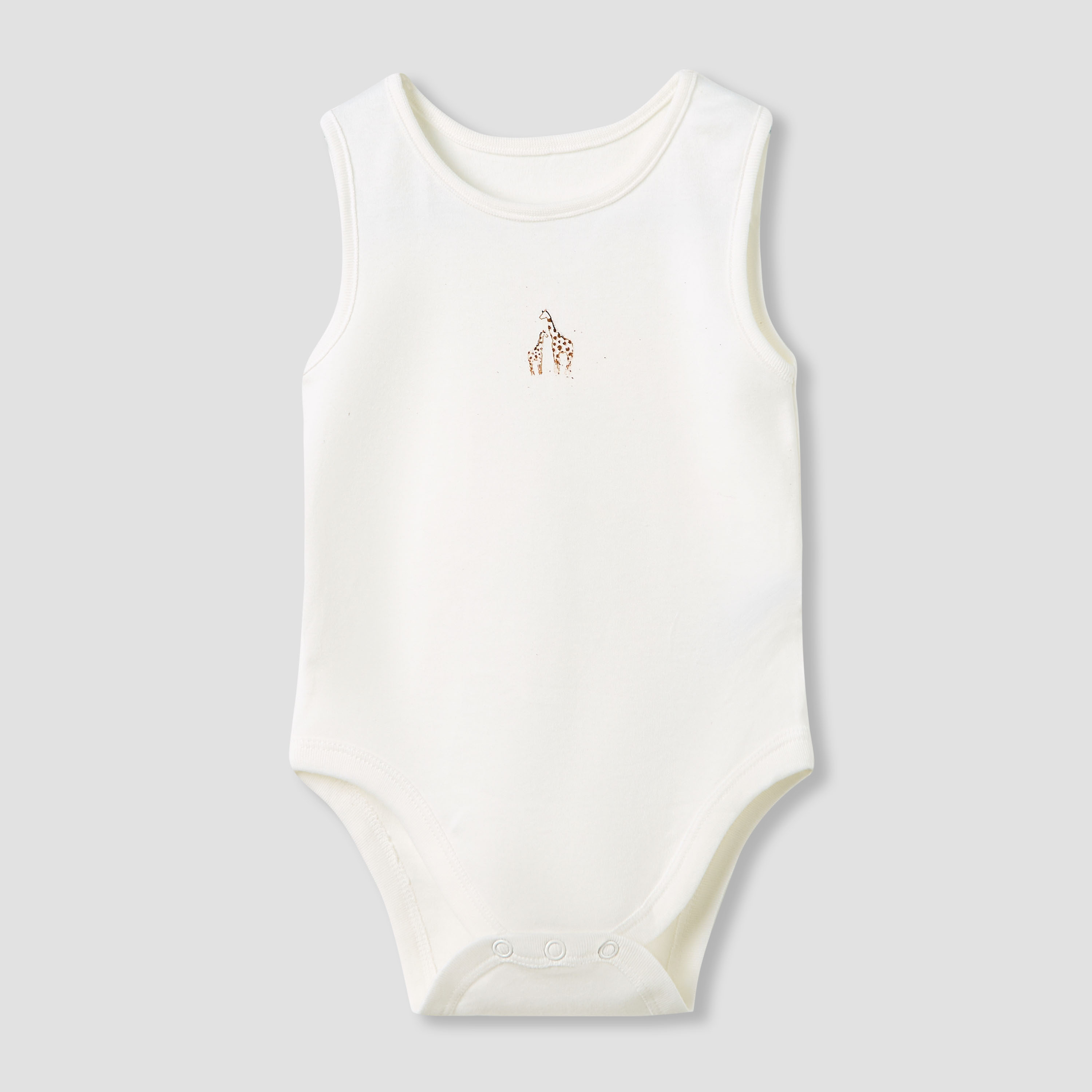 Set of 5, Juniors Crew Neck Sleeveless Bodysuit with Print-baby-boys-clothing-bodysuits-image-4