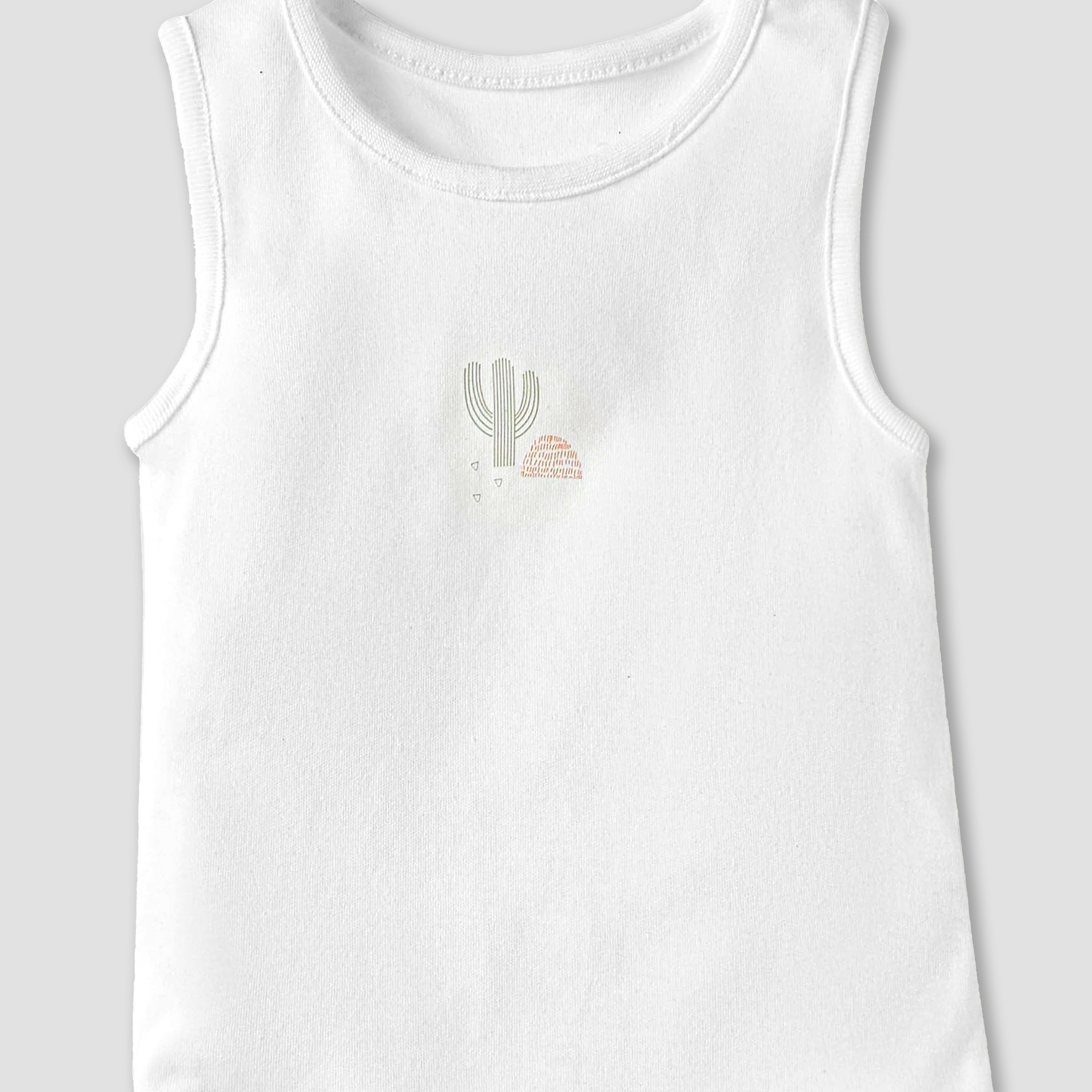 Juniors Printed Sleeveless Bodysuit with - Set of 5-baby-girls-clothing-bodysuits-image-11