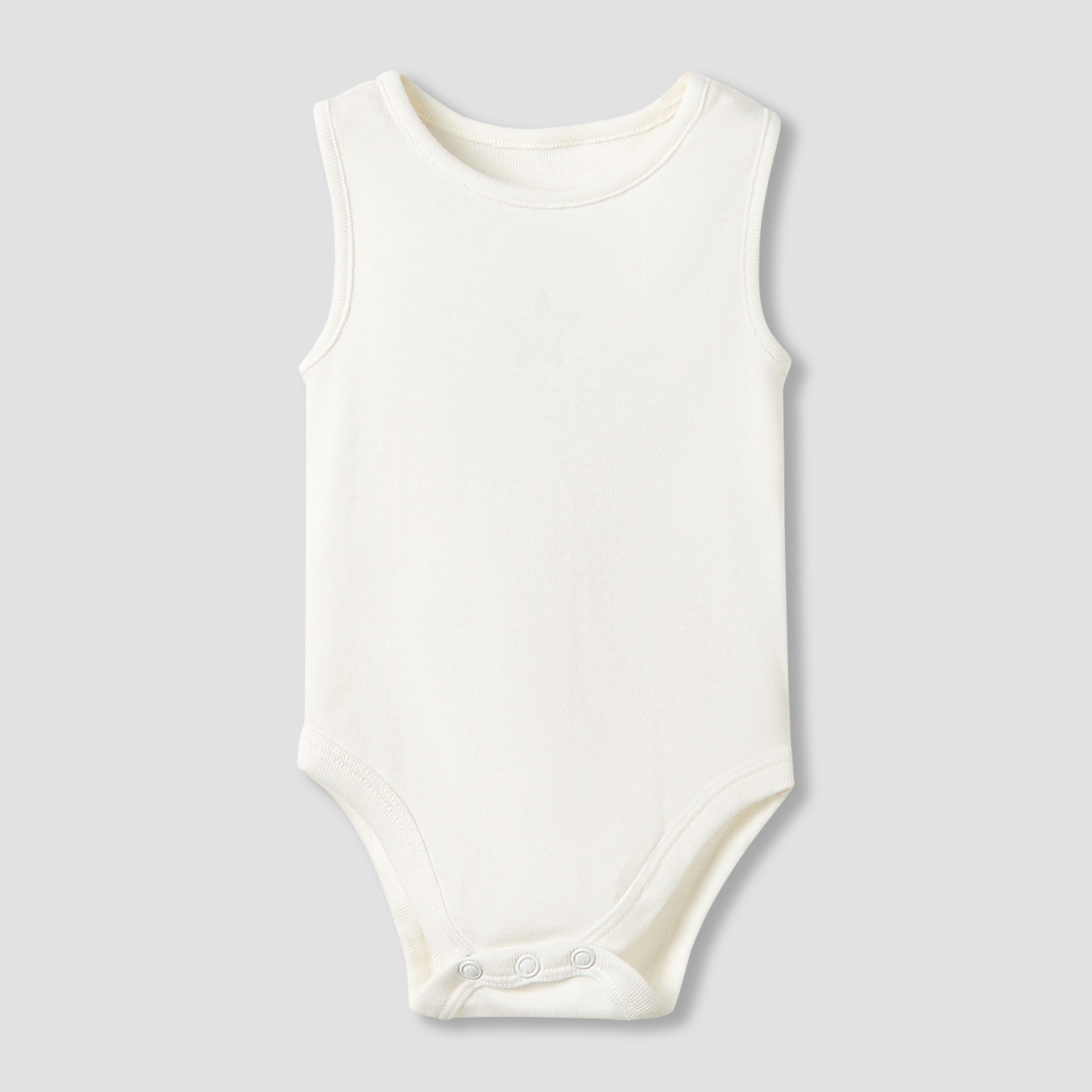 Set of 5, Juniors Crew Neck Sleeveless Bodysuit with Button Closure-promo_babyshop_Buy2for115_KSA130126-image-2