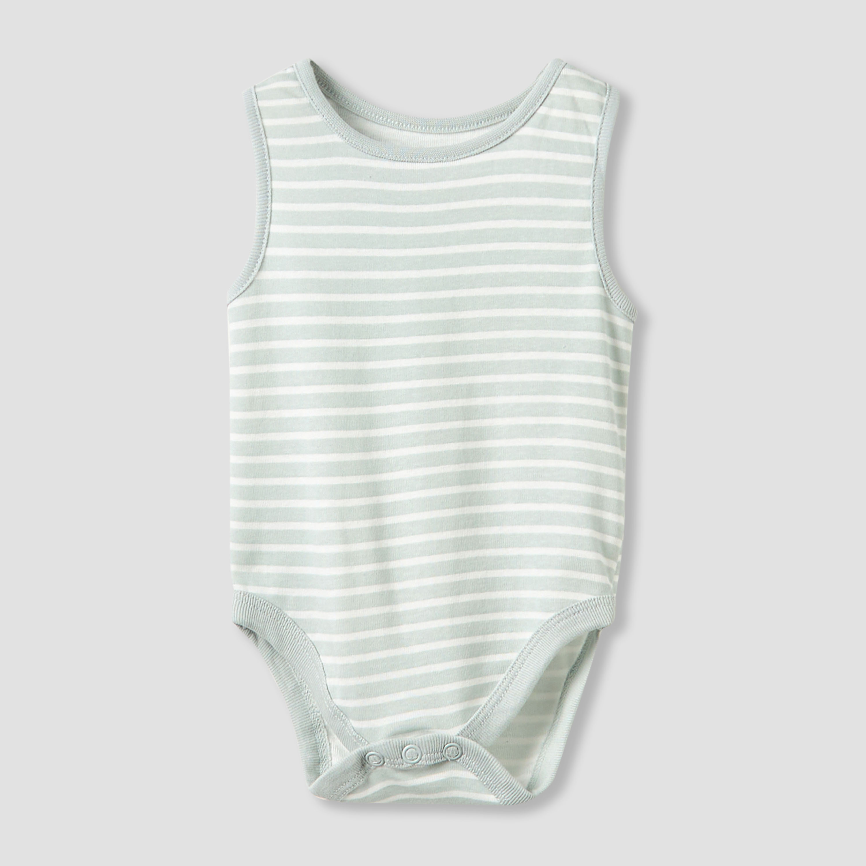 Set of 5, Juniors Crew Neck Sleeveless Bodysuit with Button Closure-promo_babyshop_Buy2for115_KSA130126-image-4