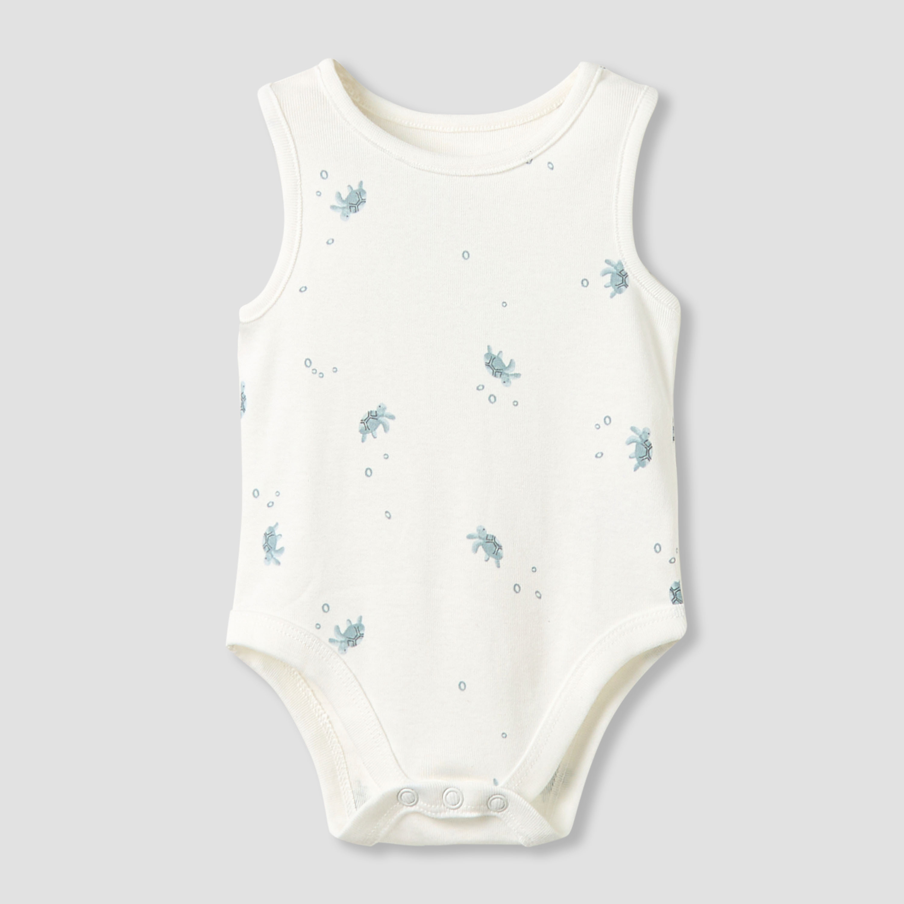 Set of 5, Juniors Crew Neck Sleeveless Bodysuit with Button Closure-promo_babyshop_Buy2for115_KSA130126-image-5
