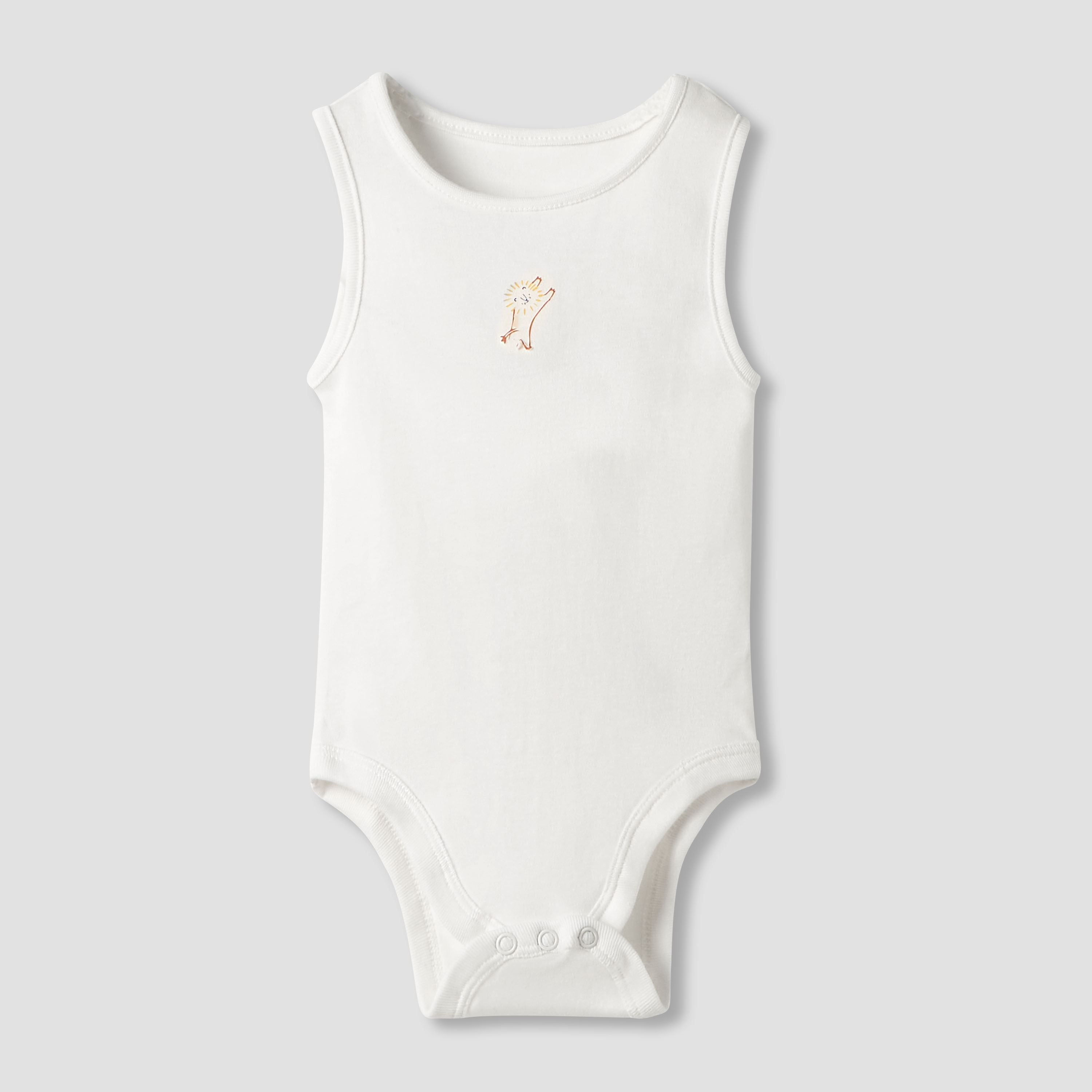 Juniors Printed Sleeveless Bodysuit - Set of 5-baby-boys-clothing-bodysuits-image-5