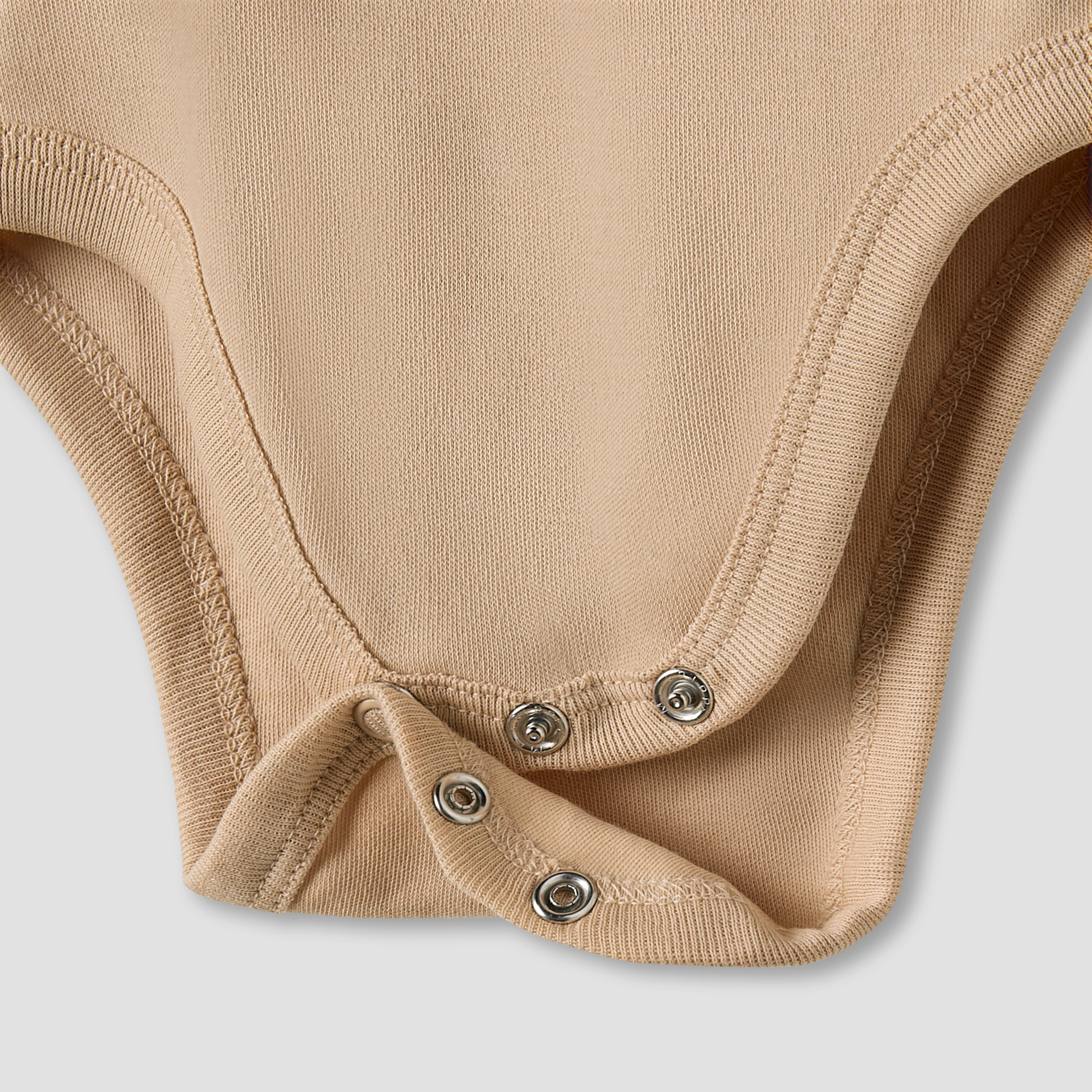 Juniors Round Neck Bodysuit with Snap Button Closure - Cotton - Sleeveless - Set of 7-baby-girls-clothing-bodysuits-image-7