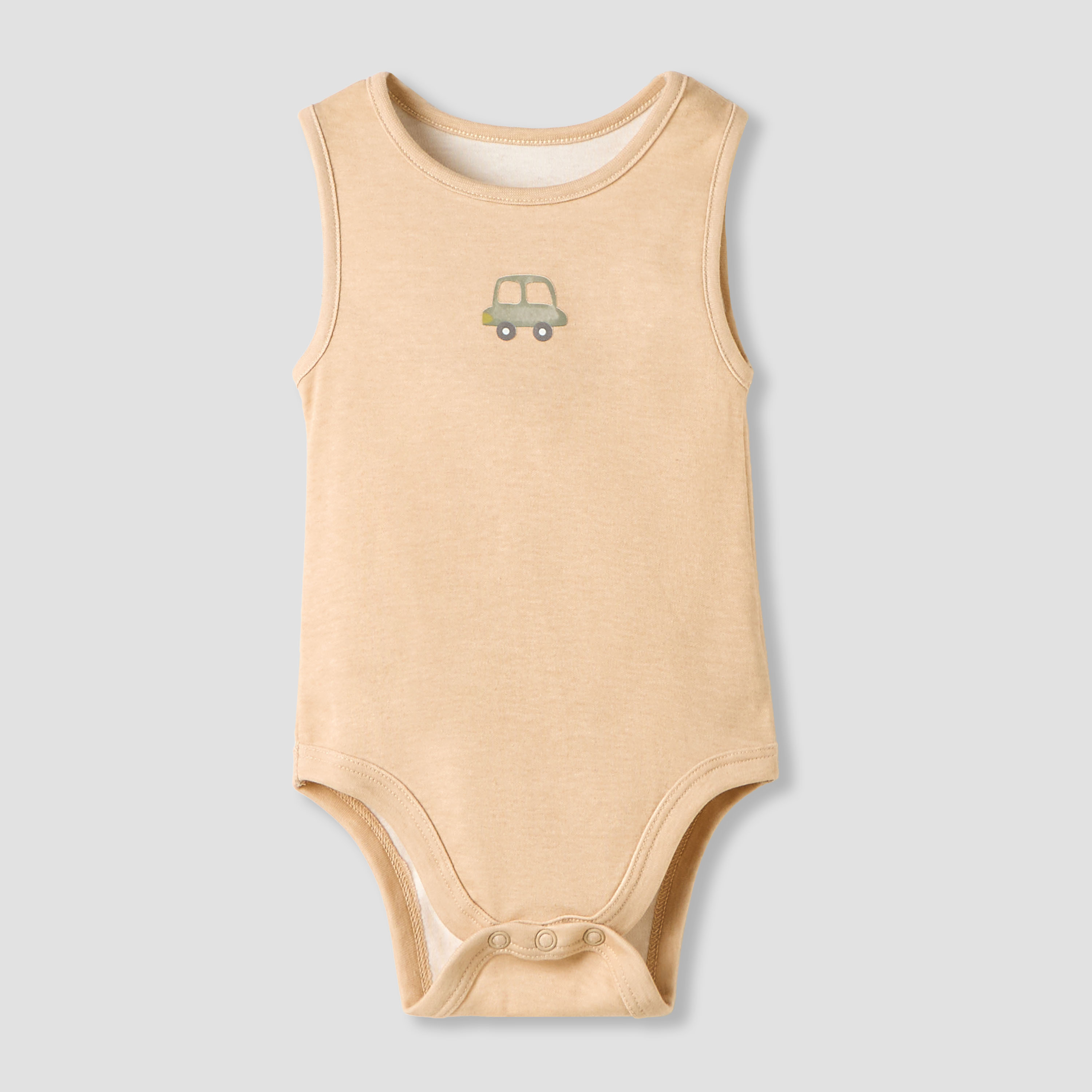 Juniors Printed Sleeveless Bodysuit - Set of 6-baby-boys-clothing-bodysuits-image-7
