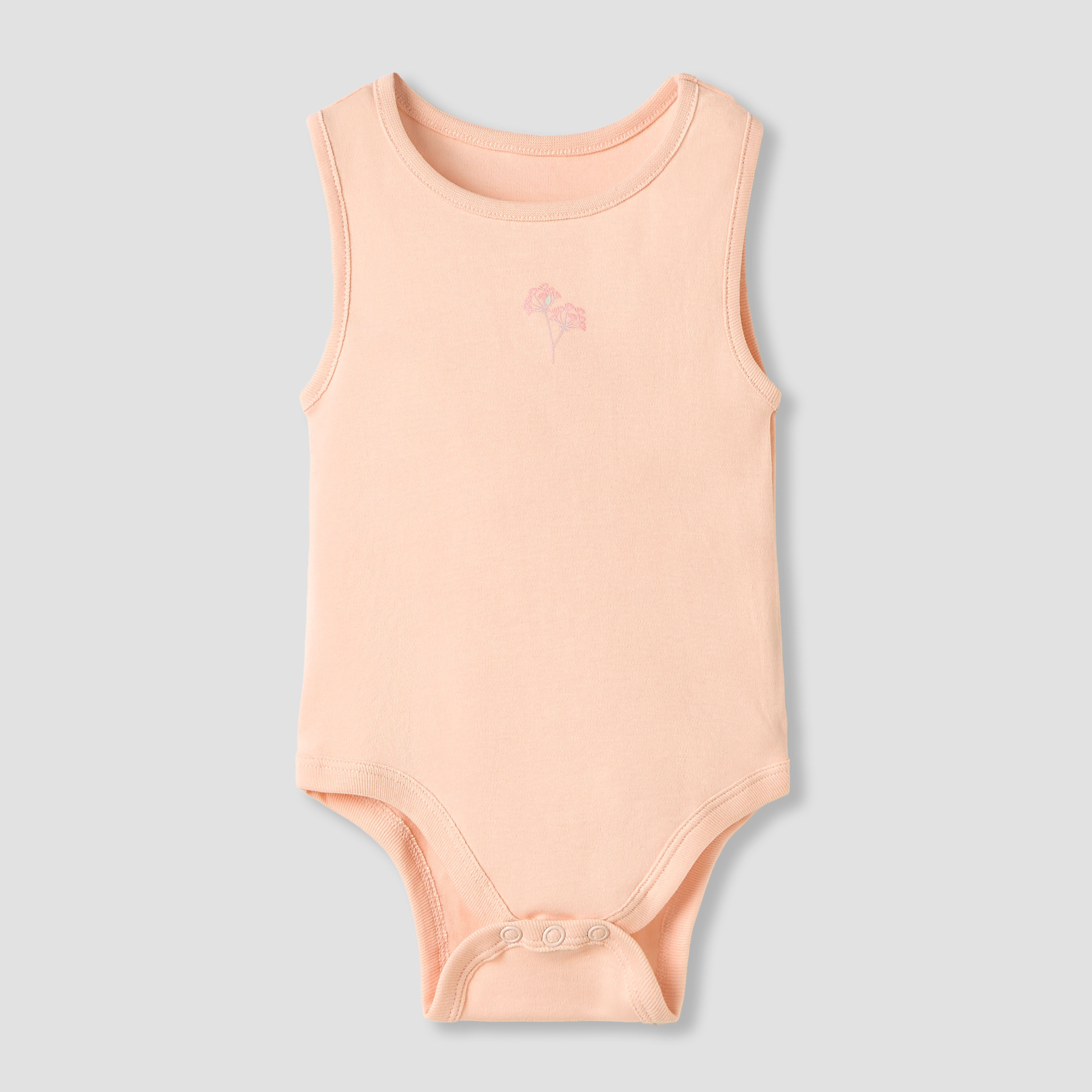 Juniors Printed Sleeveless Bodysuit - Set of 5-baby-girls-clothing-bodysuits-image-3