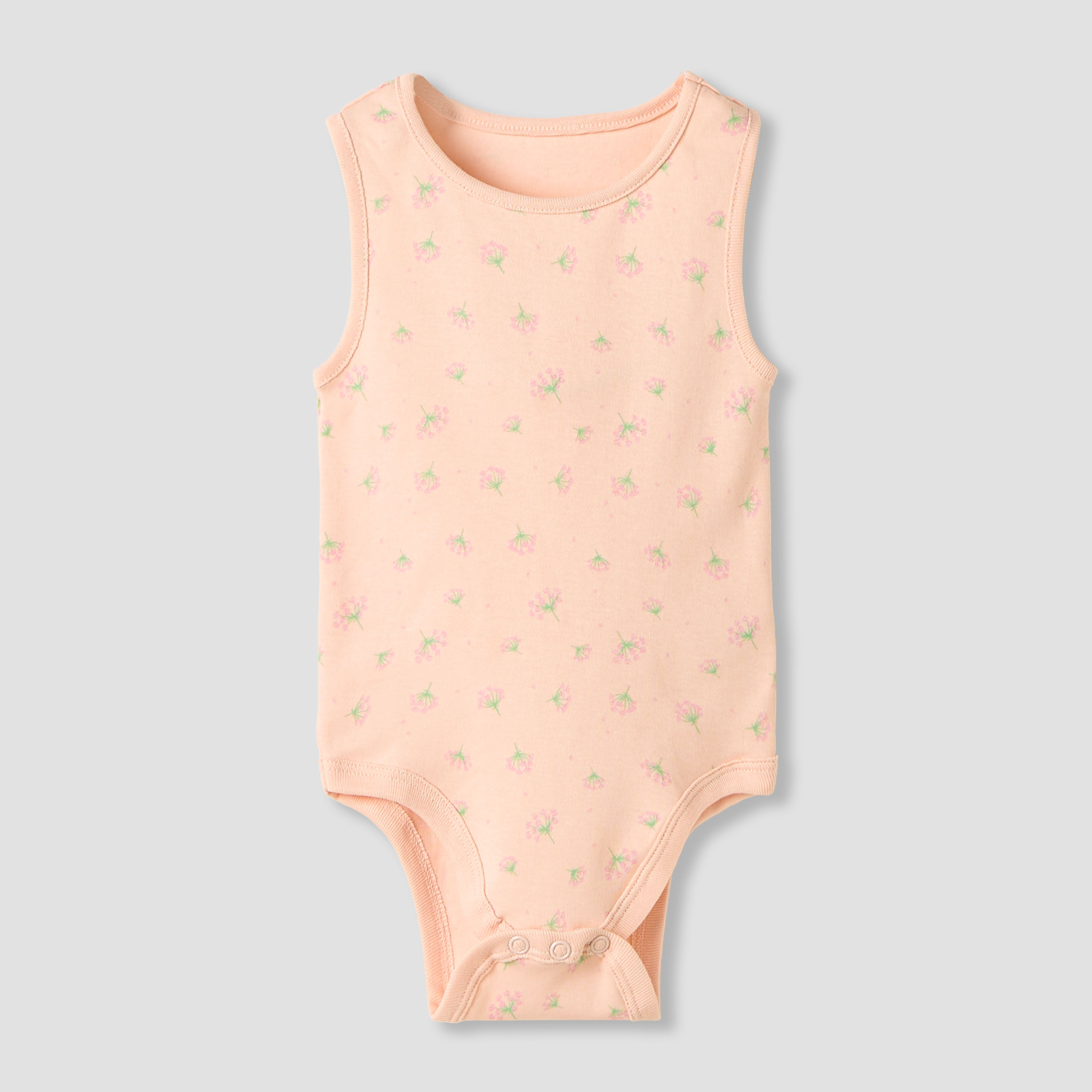 Juniors Printed Sleeveless Bodysuit - Set of 5-baby-girls-clothing-bodysuits-image-6