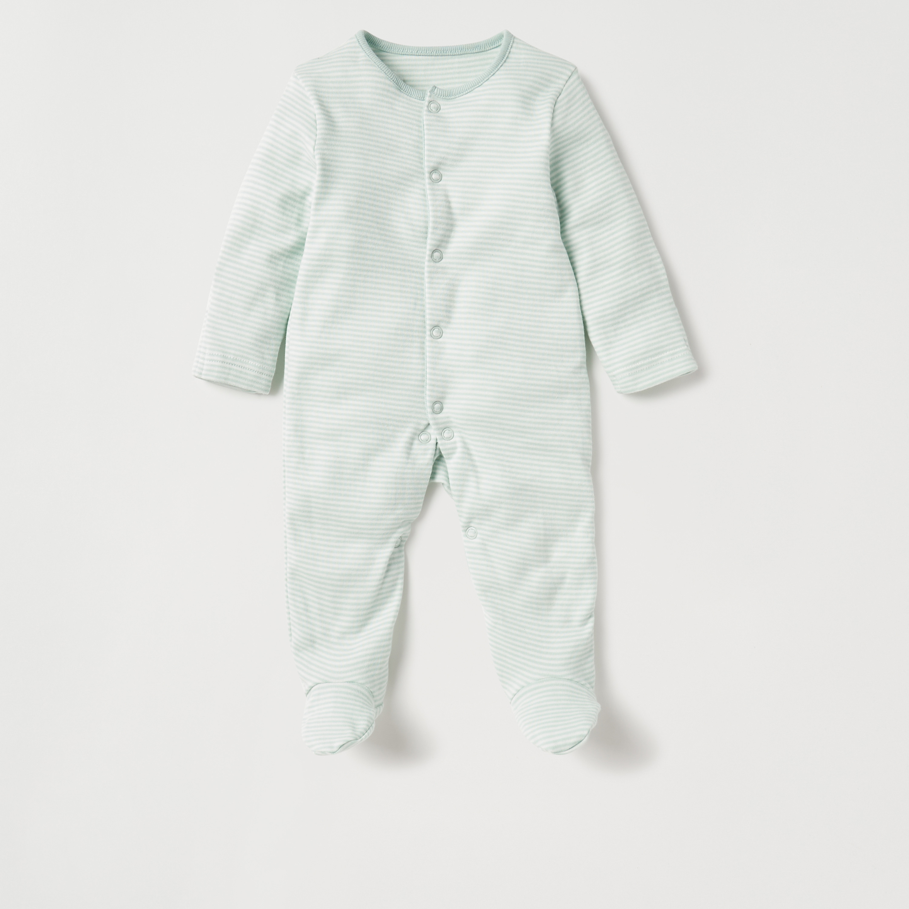 بدلة نوم بأقدام مغلقة وأزرار إغلاق وطبعات من جونيورز - طقم من 3 قطع-baby-boys-clothing-nightwear-sleepsuits-image-2