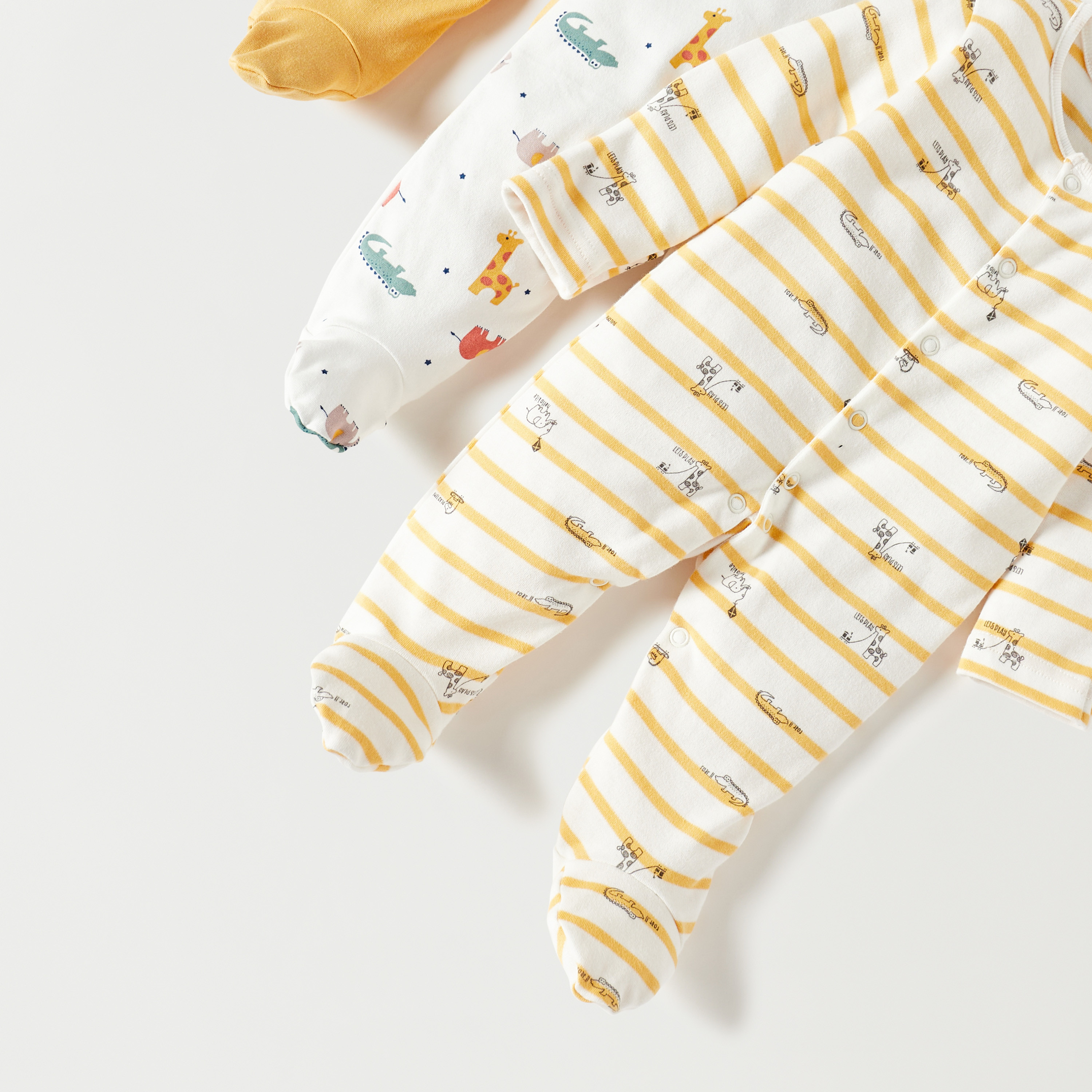 Juniors All-Over Print Sleepsuit - Set of 3-promo_babyshop_Buy2for115_QAT130126-image-3