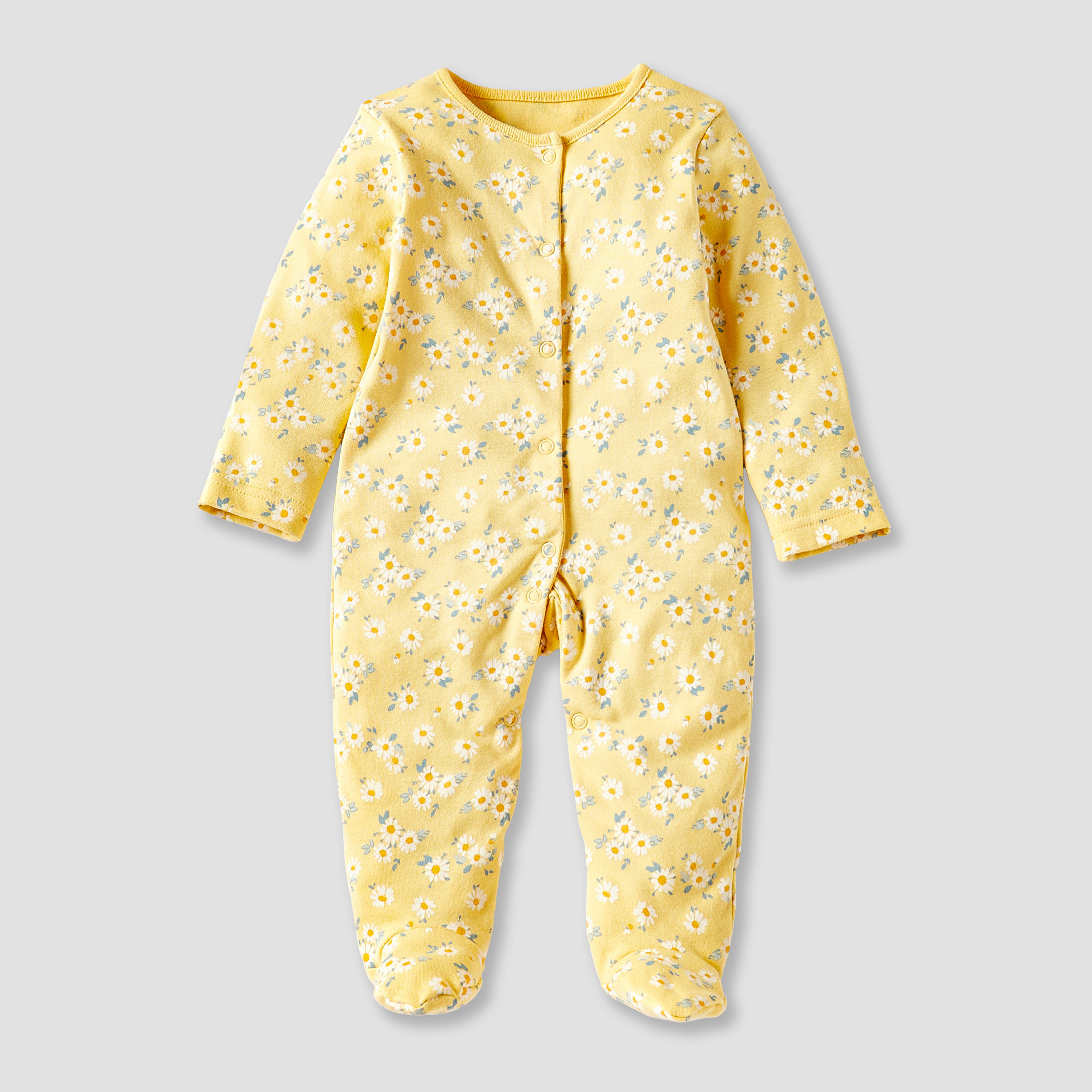 Juniors Printed Sleepsuit - Set of 3-baby-girls-clothing-nightwear-sleepsuits-image-3