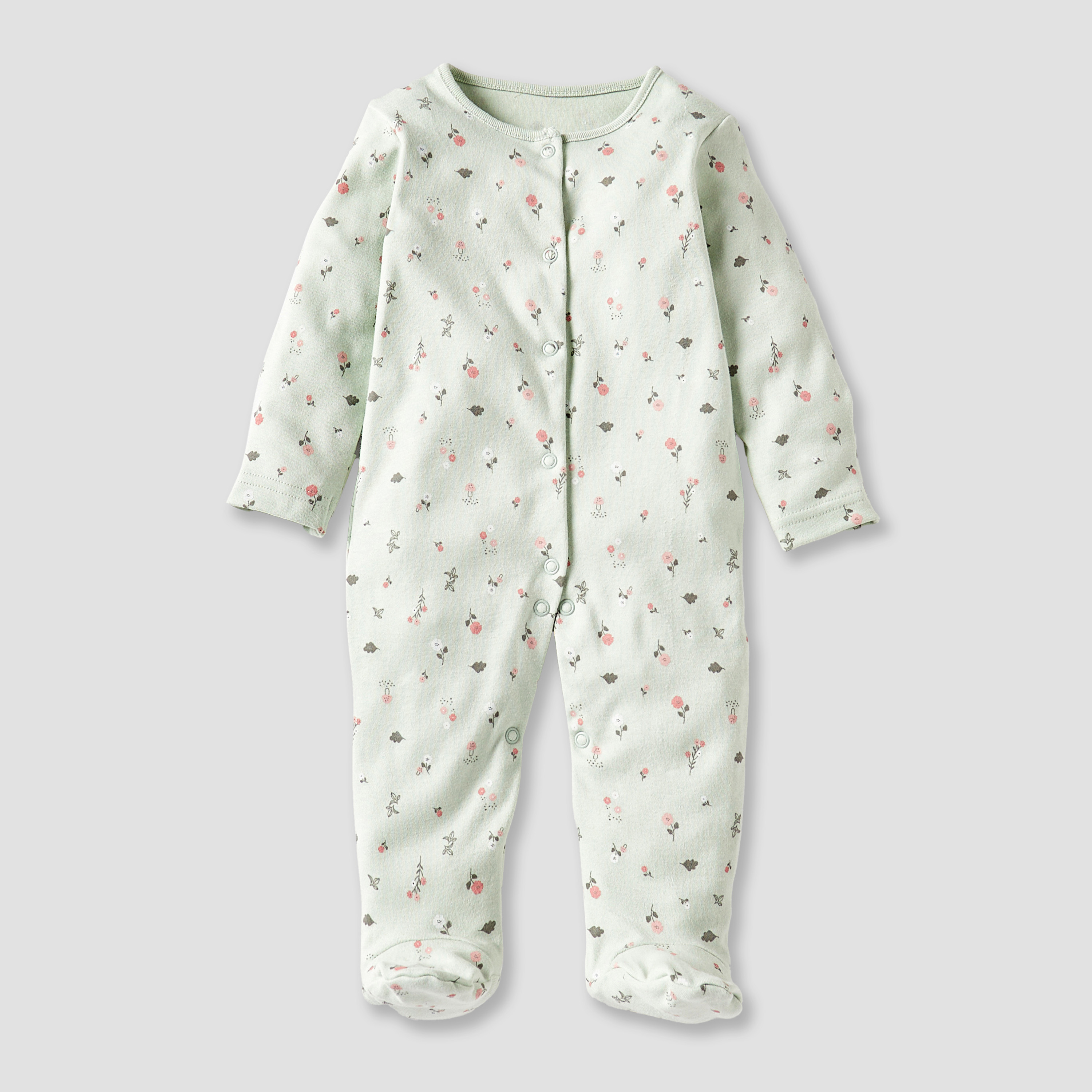 Juniors Printed Sleepsuit - Set of 3-baby-girls-clothing-nightwear-sleepsuits-image-4