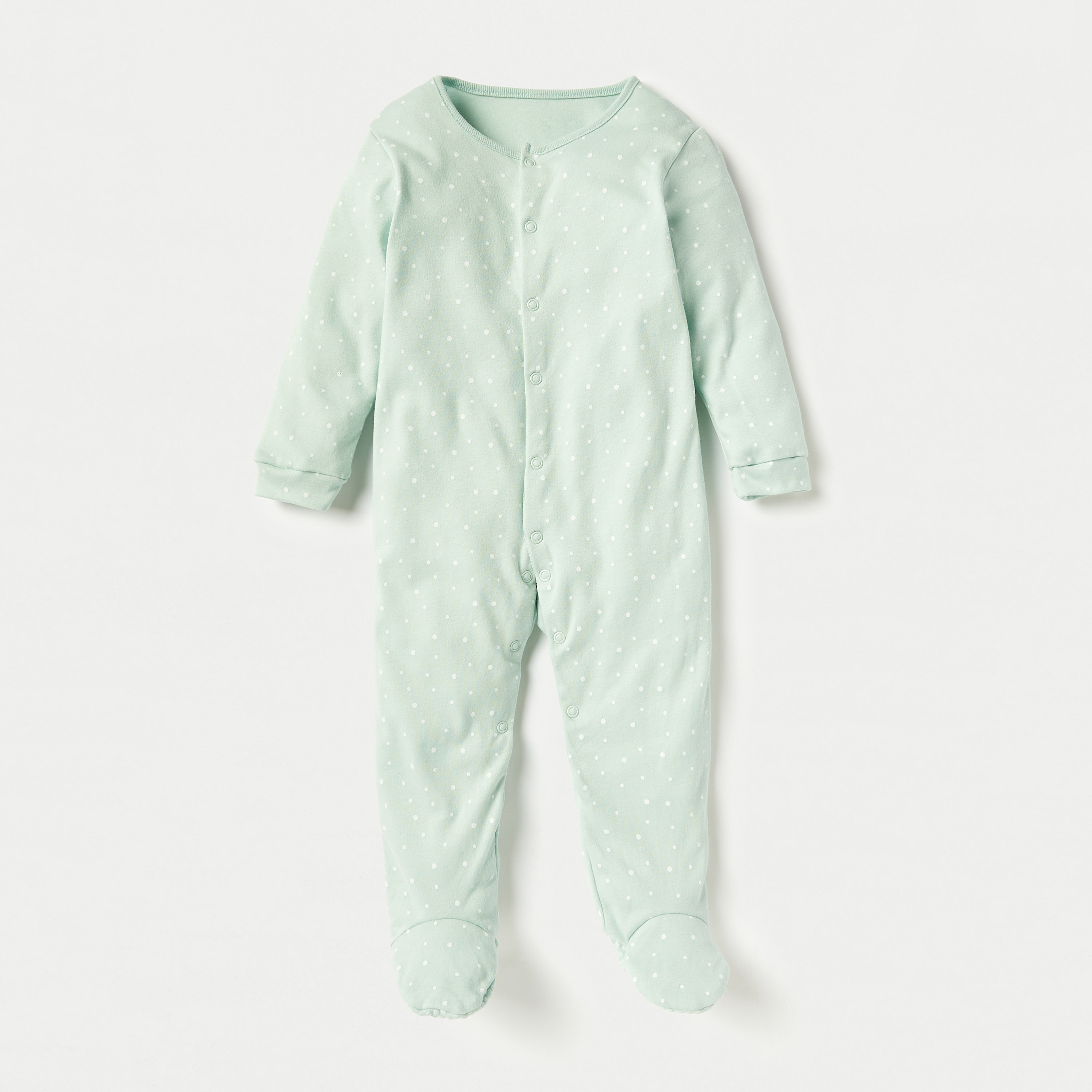 Juniors Printed Closed Feet Sleepsuit - Set of 3-baby-boys-clothing-nightwear-sleepsuits-image-3