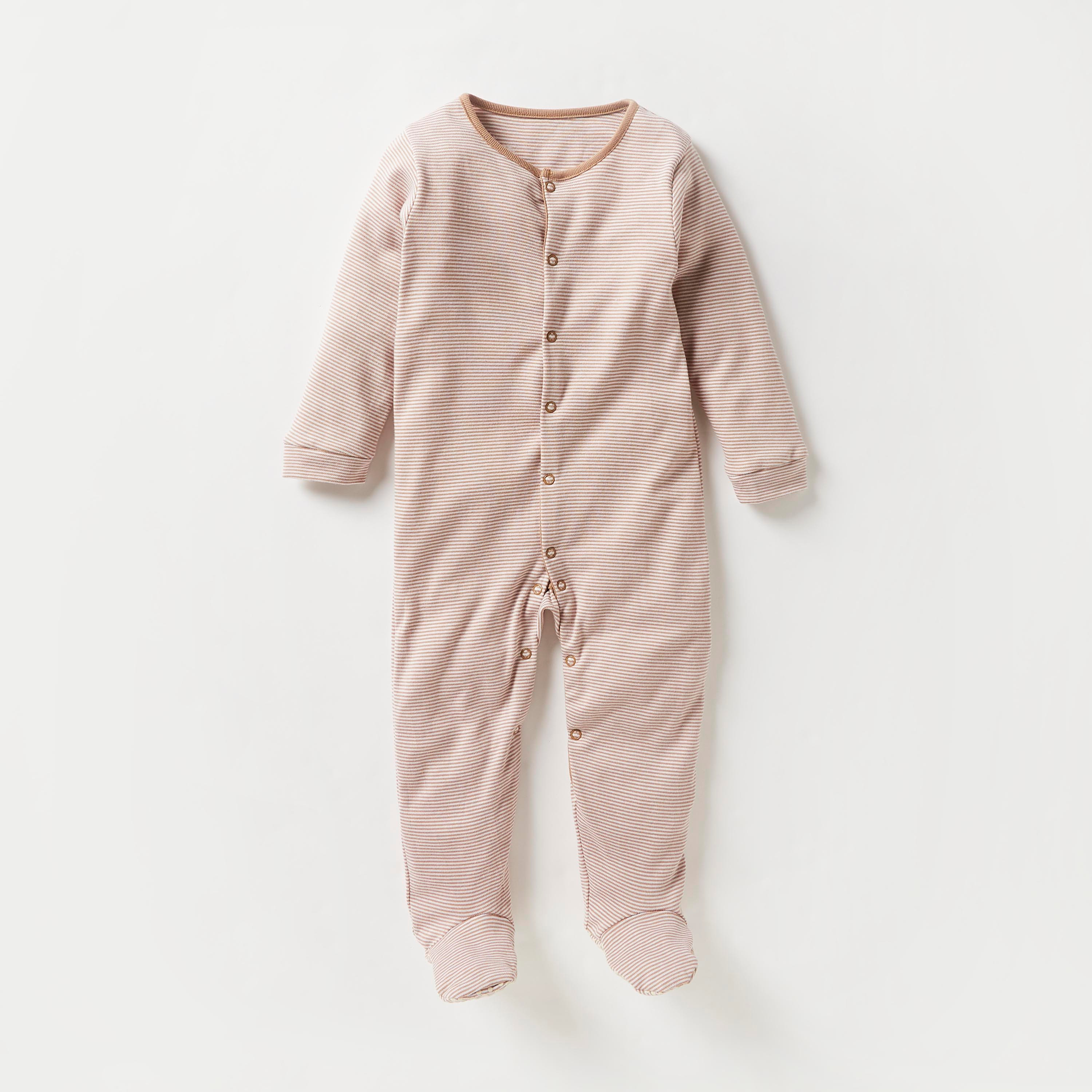 Juniors Printed Closed Feet Sleepsuit - Set of 3-baby-girls-clothing-nightwear-sleepsuits-image-4