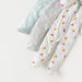 Juniors Printed Closed Feet Sleepsuit - Set of 3-Sleepsuits-thumbnail-5