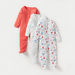Juniors Printed Long Sleeves Sleepsuit with Button Closure - Set of 3-Sleepsuits-thumbnailMobile-0