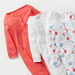 Juniors Printed Long Sleeves Sleepsuit with Button Closure - Set of 3-Sleepsuits-thumbnail-4