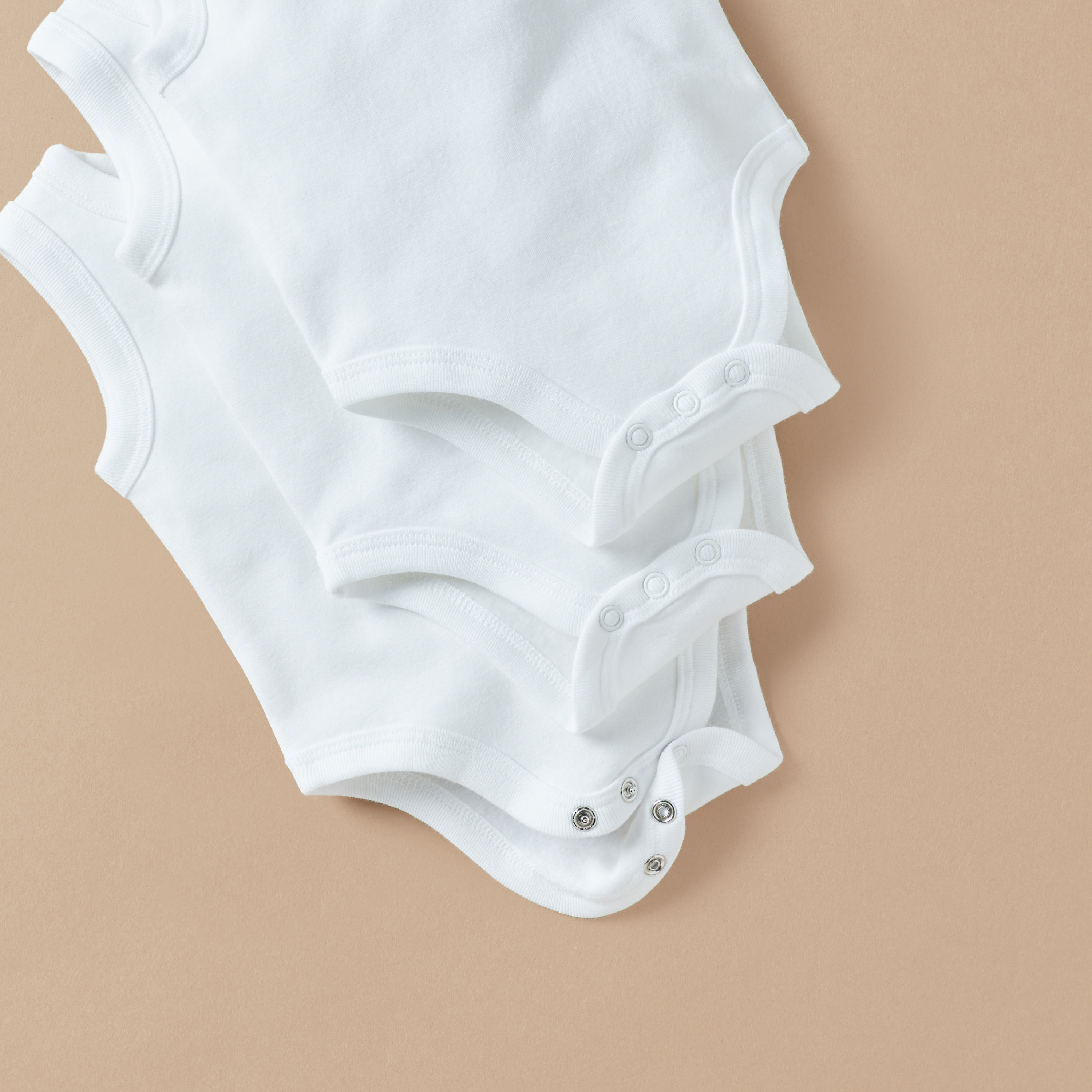 Juniors Solid Sleeveless Bodysuit - Set of 3-baby-boys-clothing-bodysuits-image-3