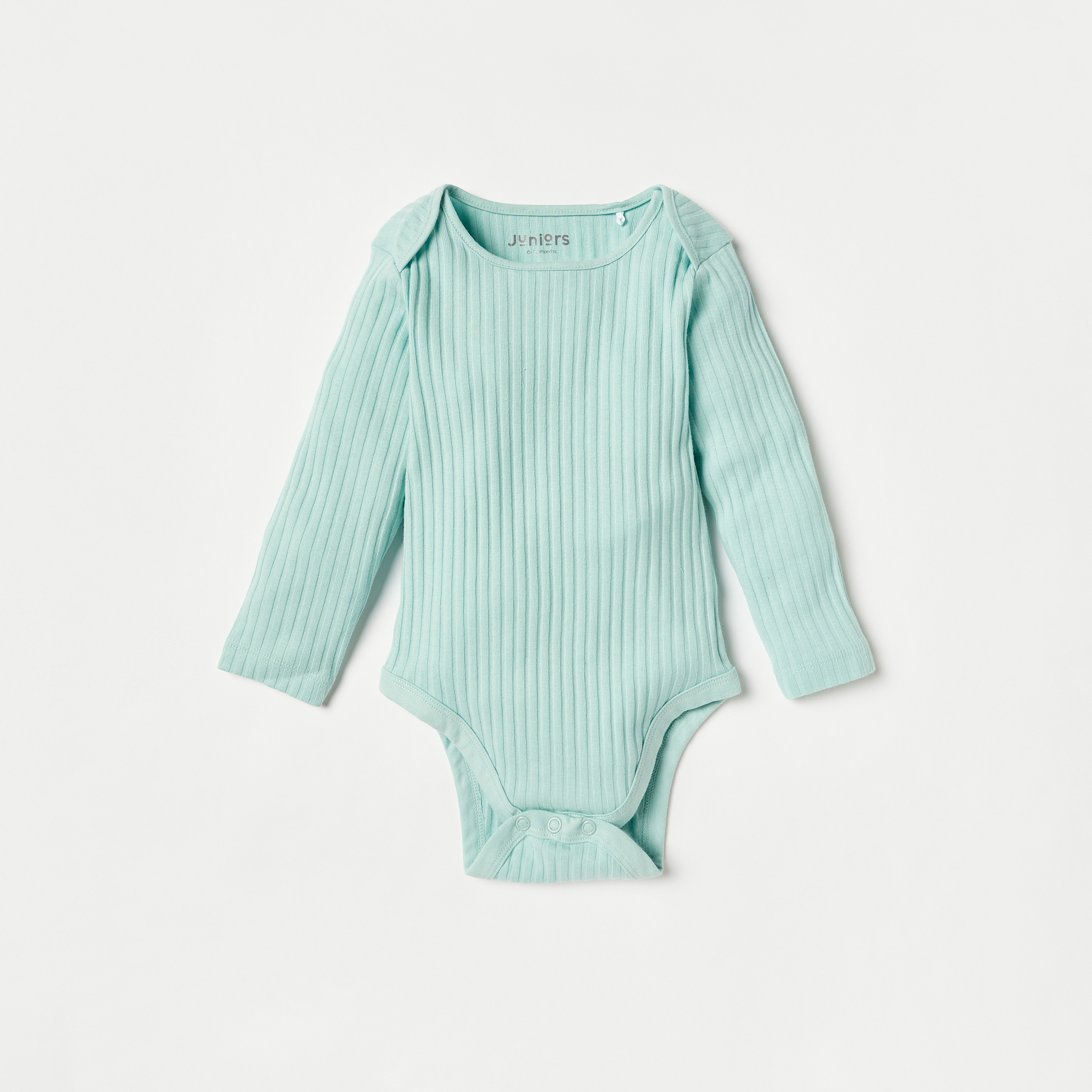 بودي سوت مضلع بأكمام طويلة من جونيورز - طقم من 3 قطع-baby-boys-clothing-multipacks-image-3