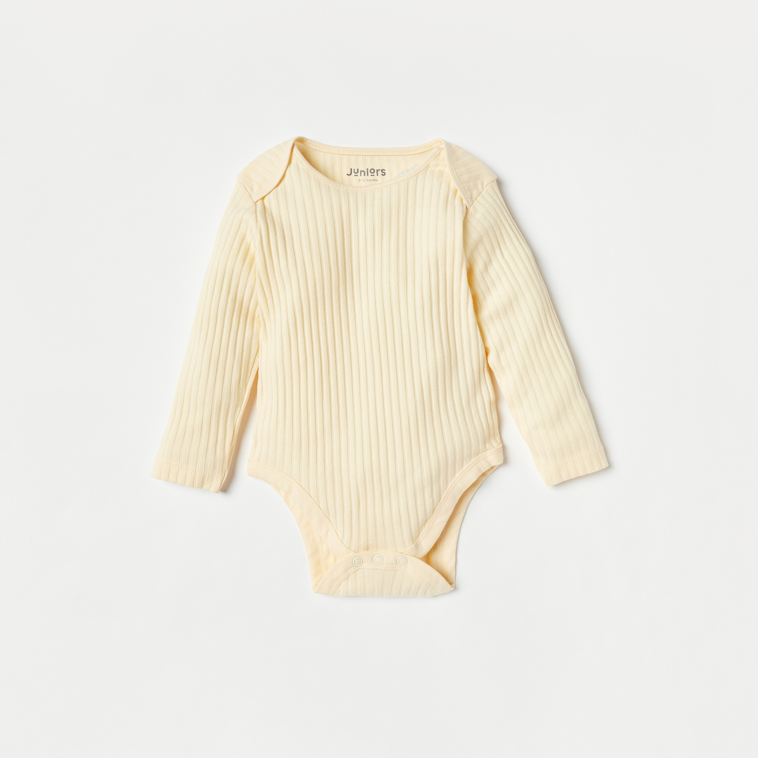 بودي سوت مضلع بأكمام طويلة من جونيورز - طقم من 3 قطع-baby-boys-clothing-multipacks-image-4