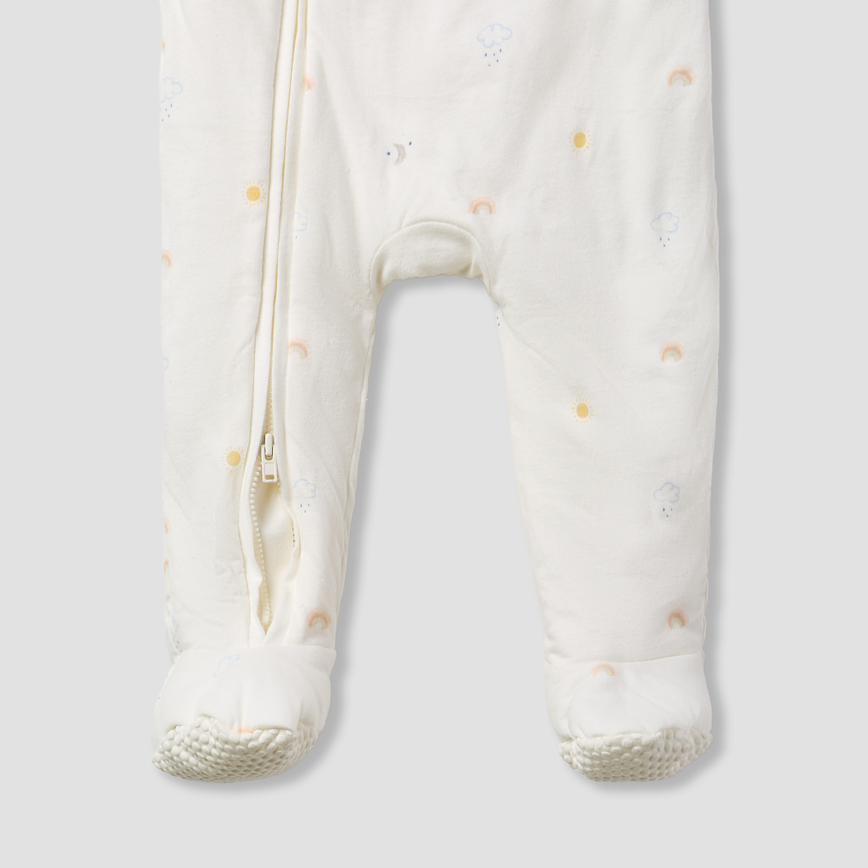 Juniors Printed Sleepsuit with Long Sleeves-baby-girls-clothing-nightwear-sleepsuits-image-4