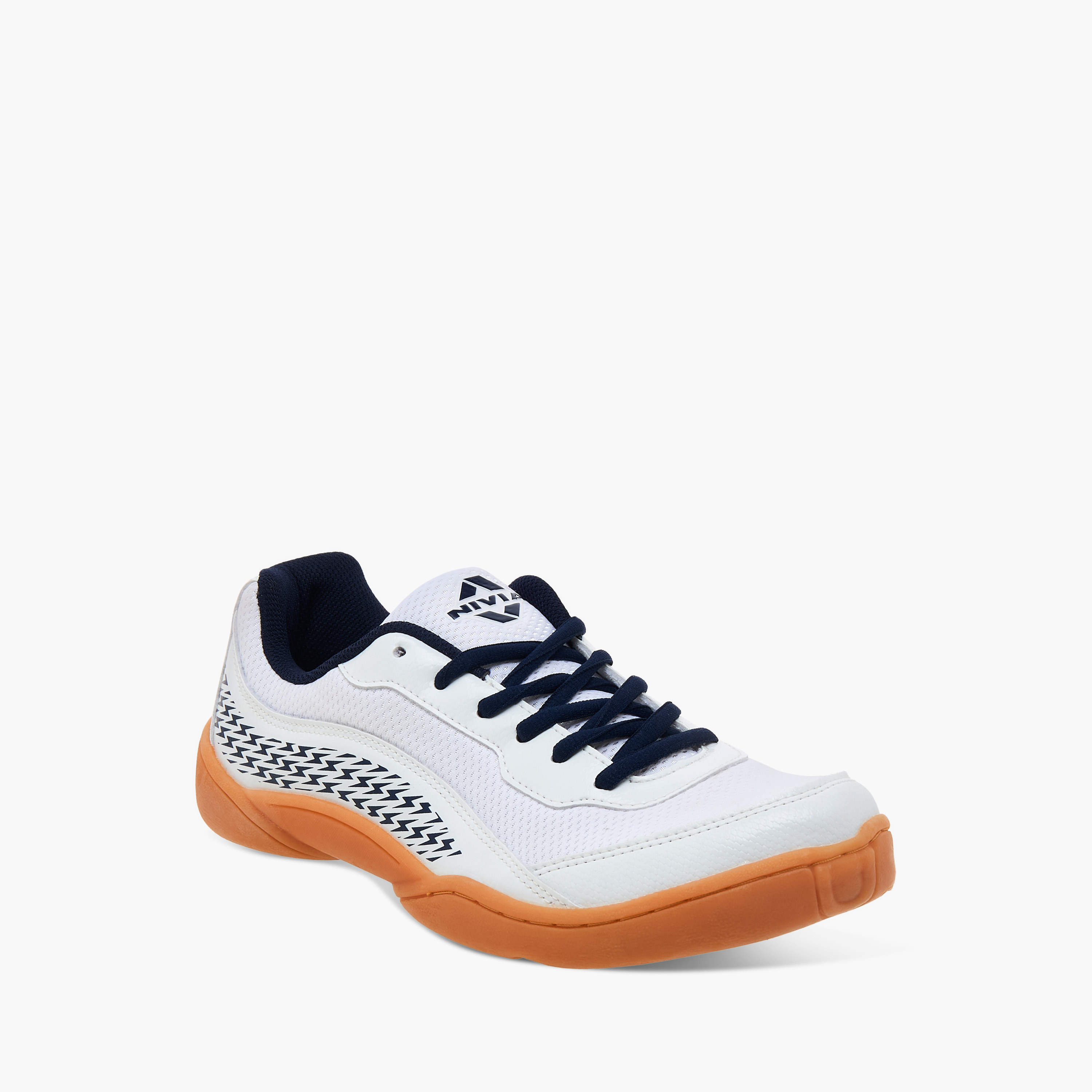 حذاء لكرة الريشة للرجال من نيفيا فلاش 2.0 بلون أبيض-sports-men-shoes-image-2