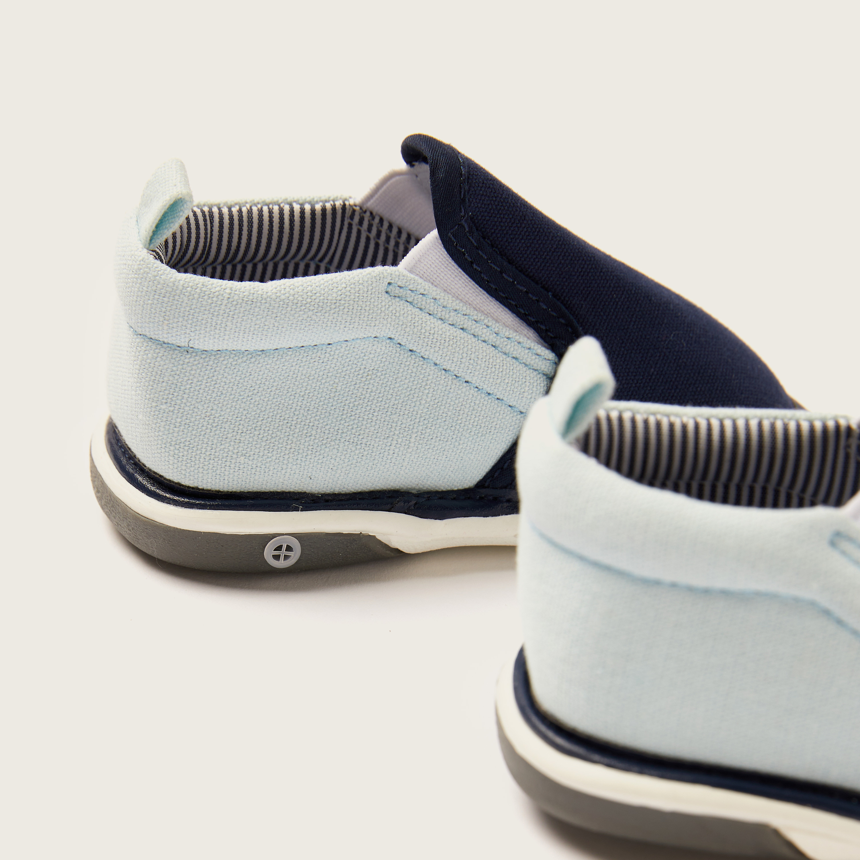 Giggles Solid Slip-On Booties-baby-boys-shoes-booties-image-4