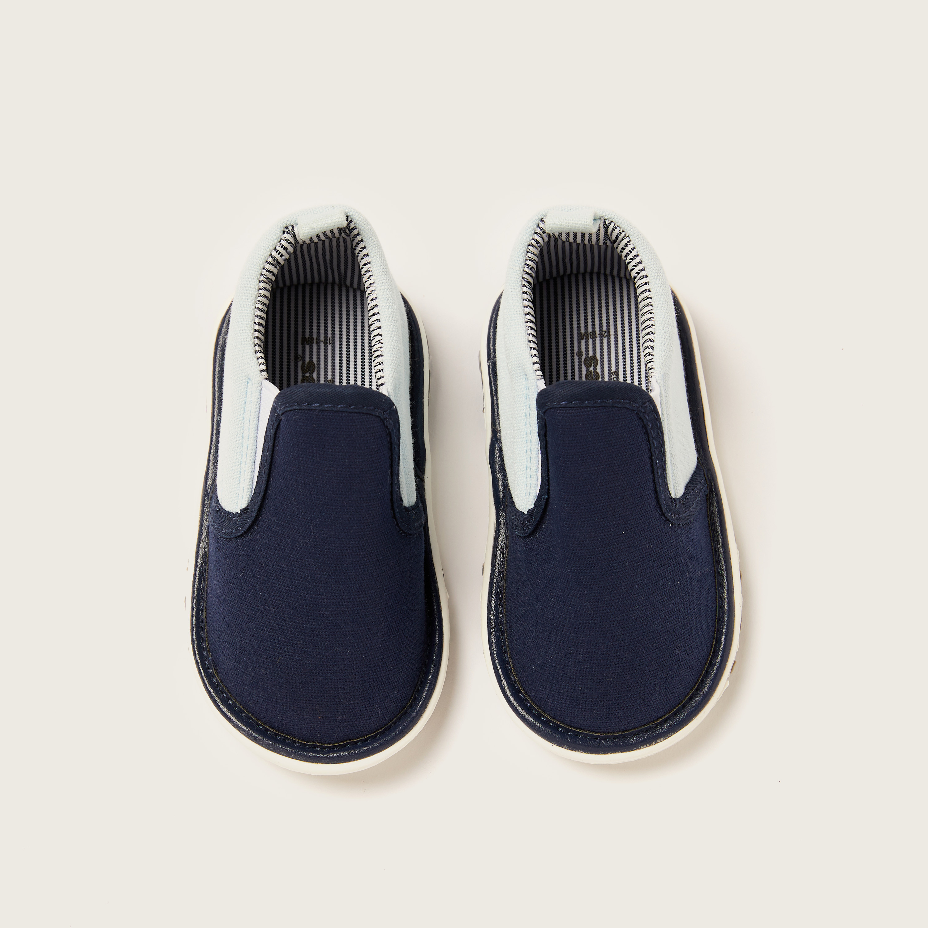 Giggles Solid Slip-On Booties-baby-boys-shoes-booties-image-5