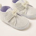 Juniors Textured Booties with Hook and Loop Closure and Bow Detail-Casual-thumbnail-2