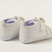 Juniors Textured Booties with Hook and Loop Closure and Bow Detail-Casual-thumbnail-3