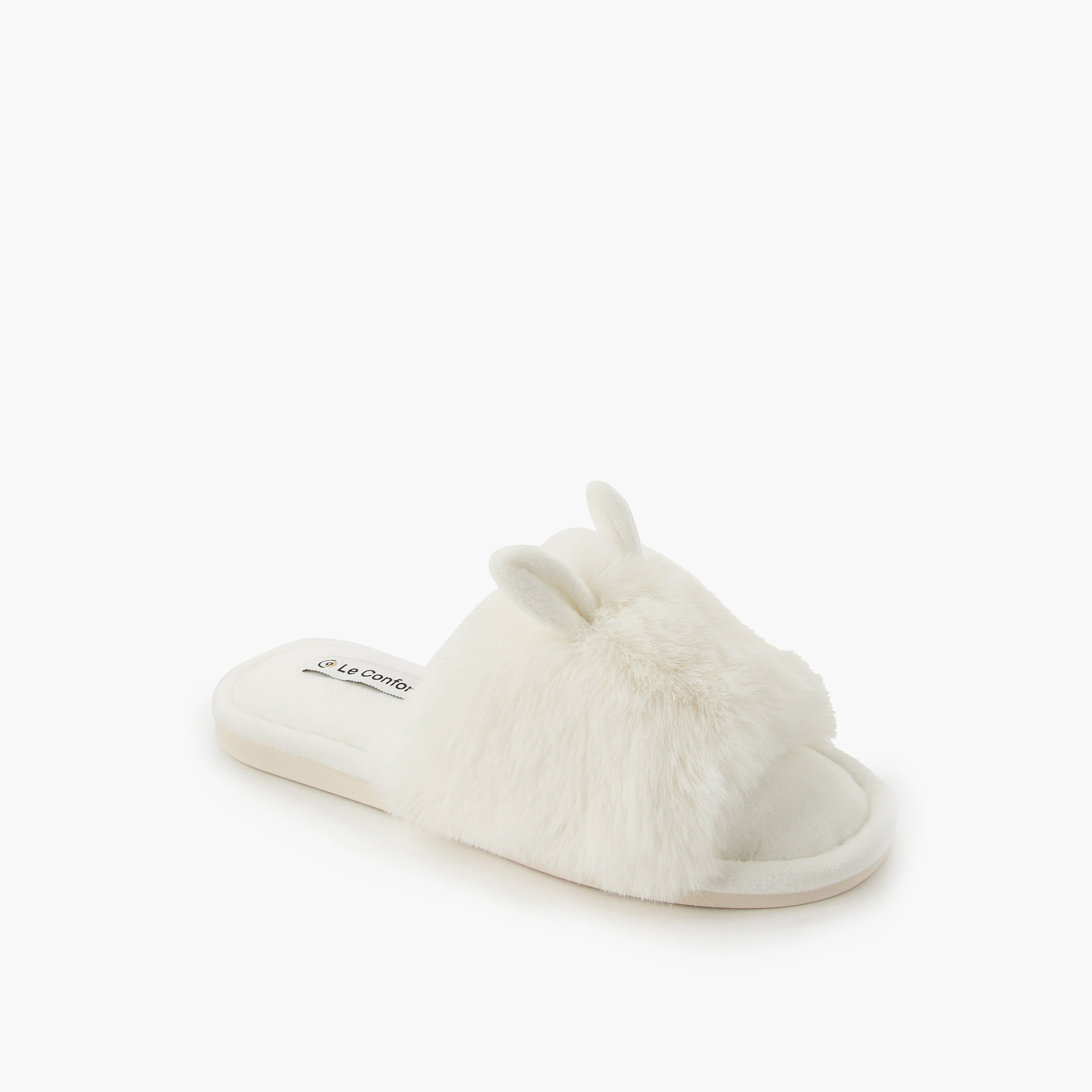شبشب منزلي بزخارف أذن للنساء من لو كونفورت-women-shoes-bedroomslippers-image-3
