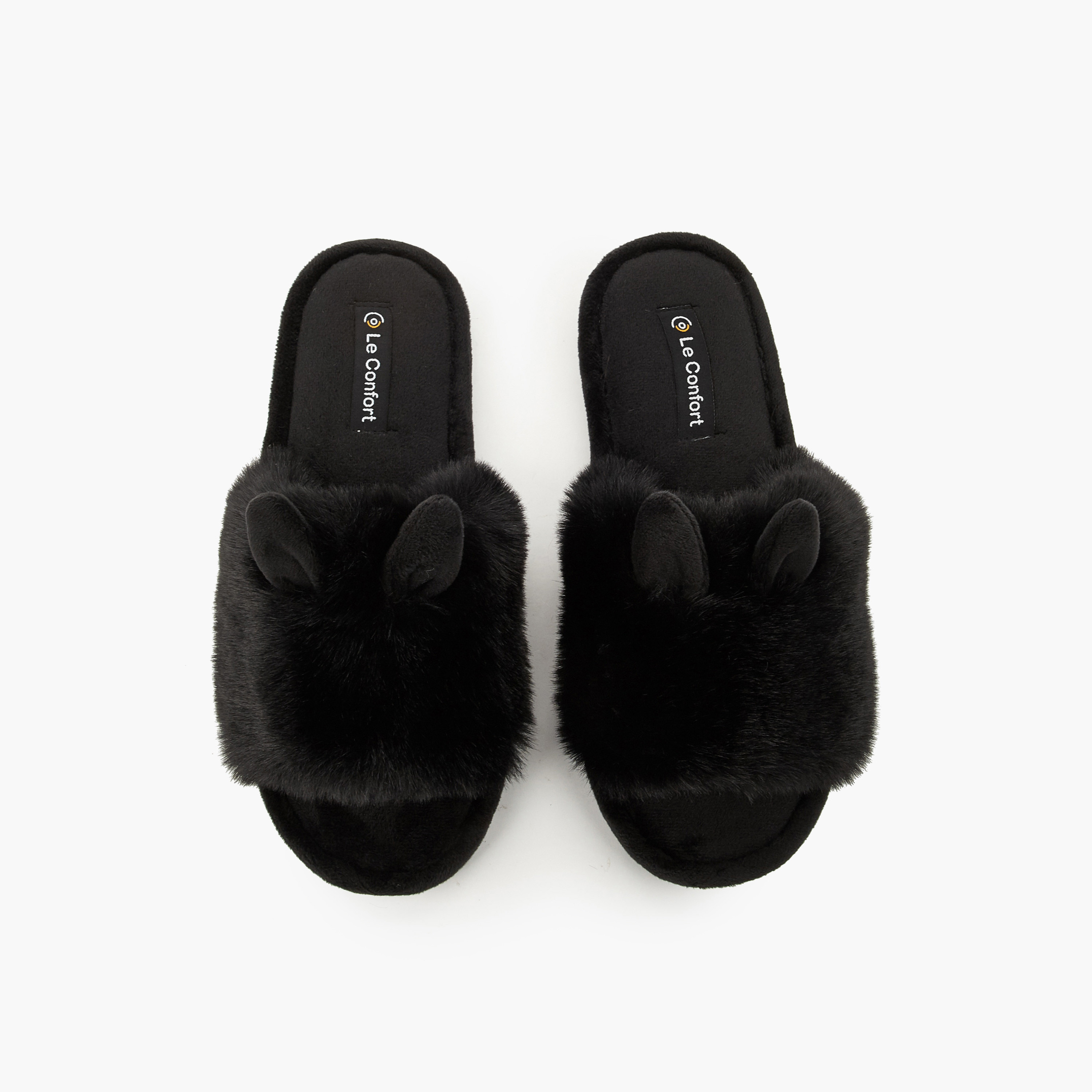 شبشب منزلي بزخارف أذن للنساء من لو كونفورت-women-shoes-bedroomslippers-image-1