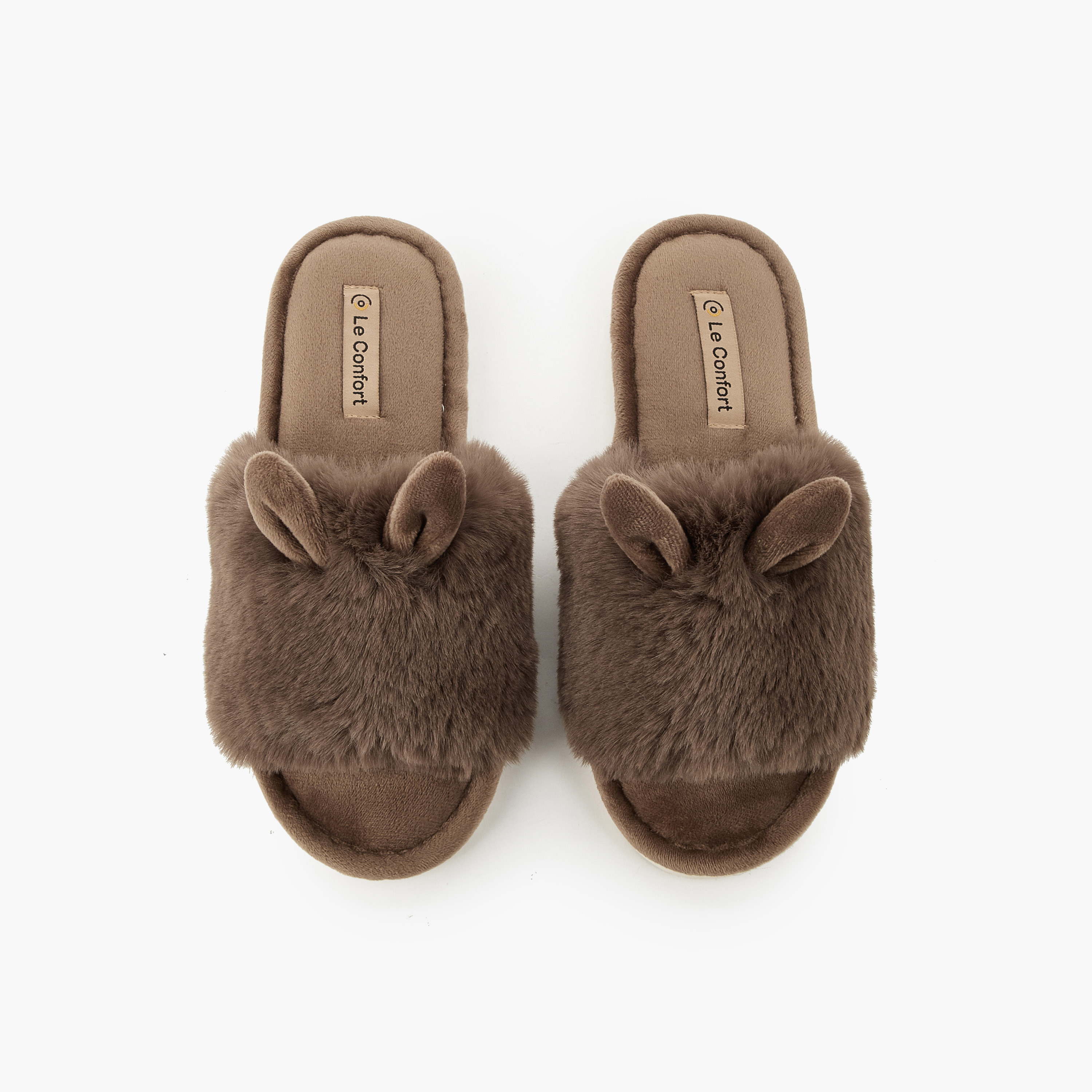 شبشب منزلي بزخارف أذن للنساء من لو كونفورت-women-shoes-bedroomslippers-image-1