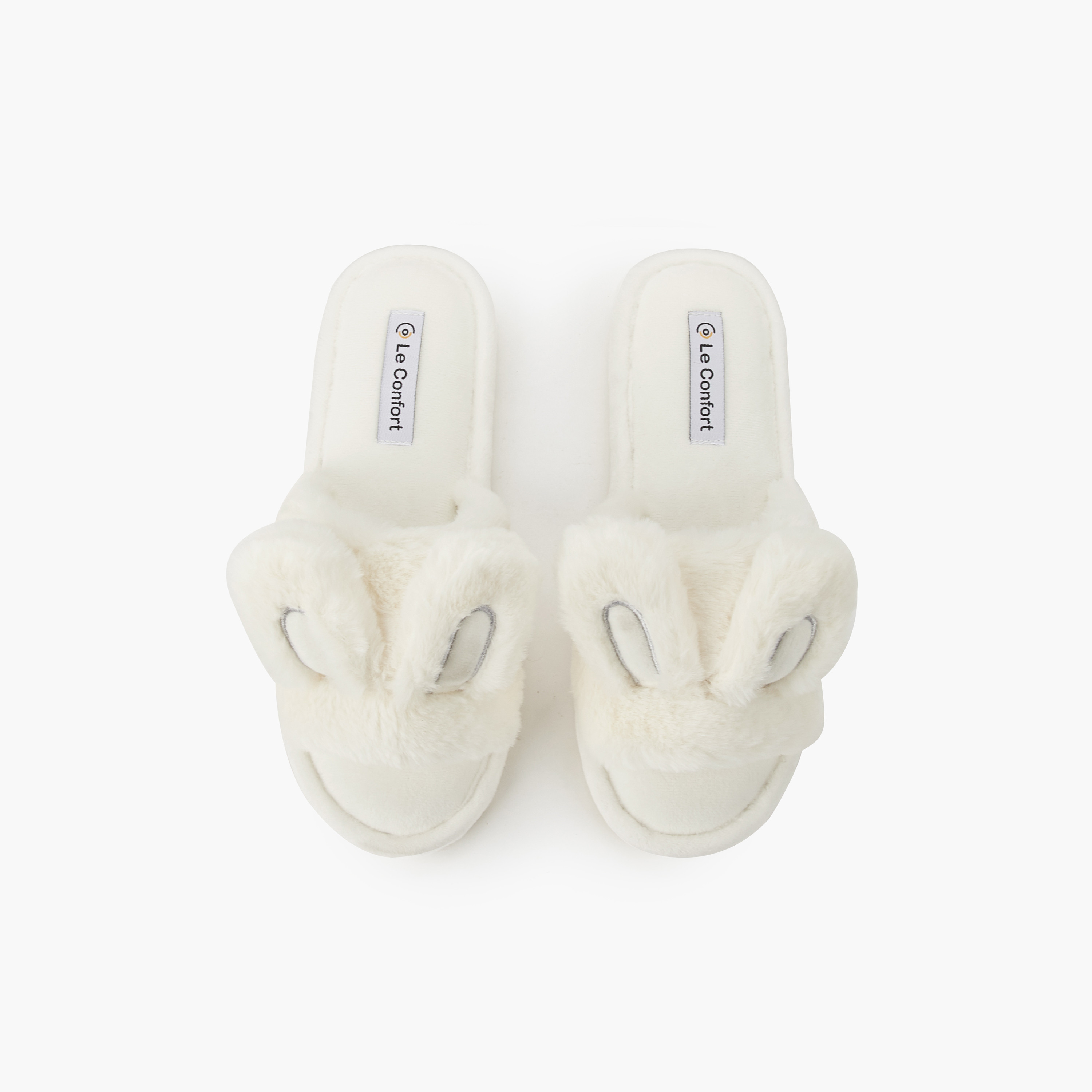 Le Confort Women Bunny Ear Bedroom Slides-women-shoes-bedroomslippers-image-1