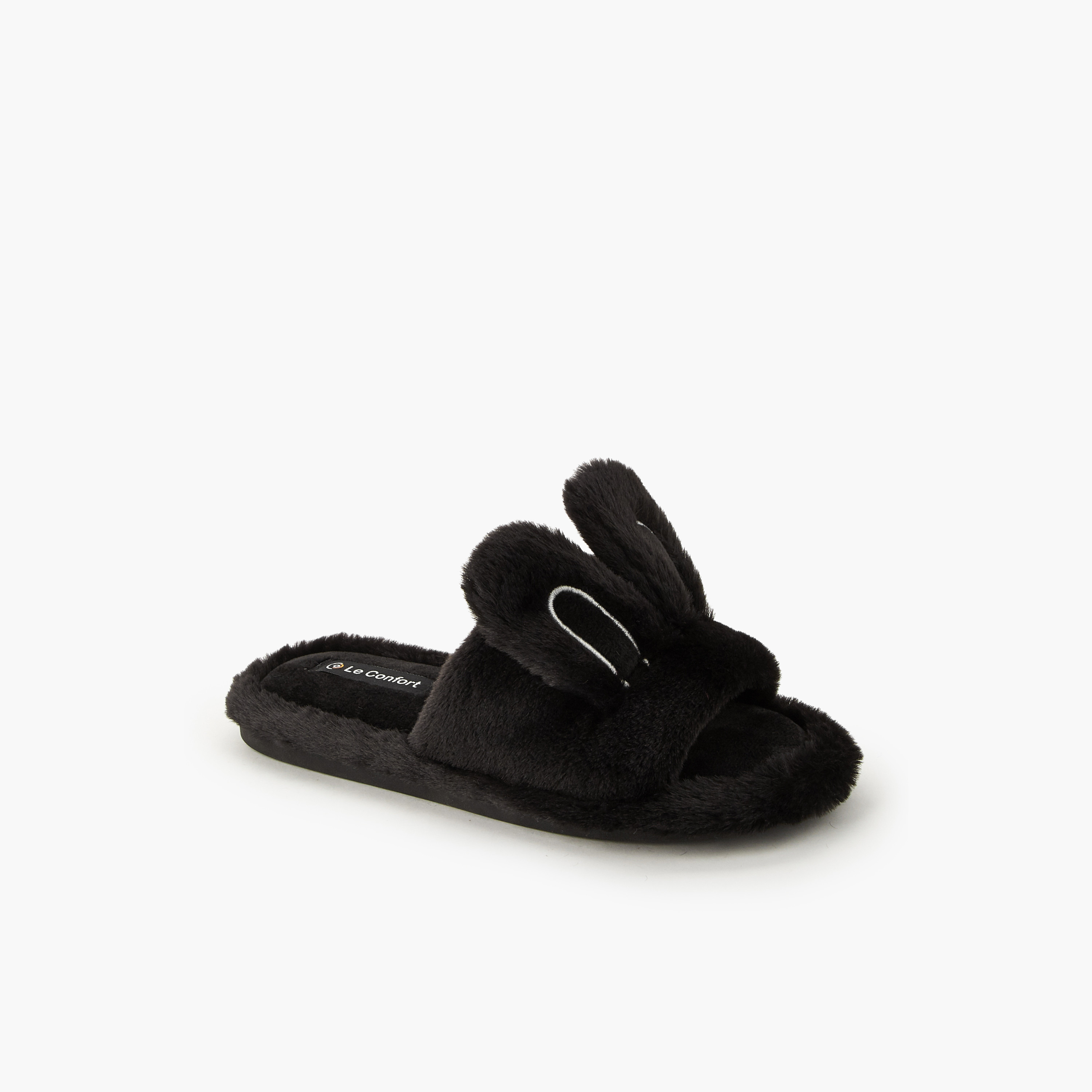 شبشب منزلي بأذني أرنب للنساء من لو كونفورت-women-shoes-bedroomslippers-image-3