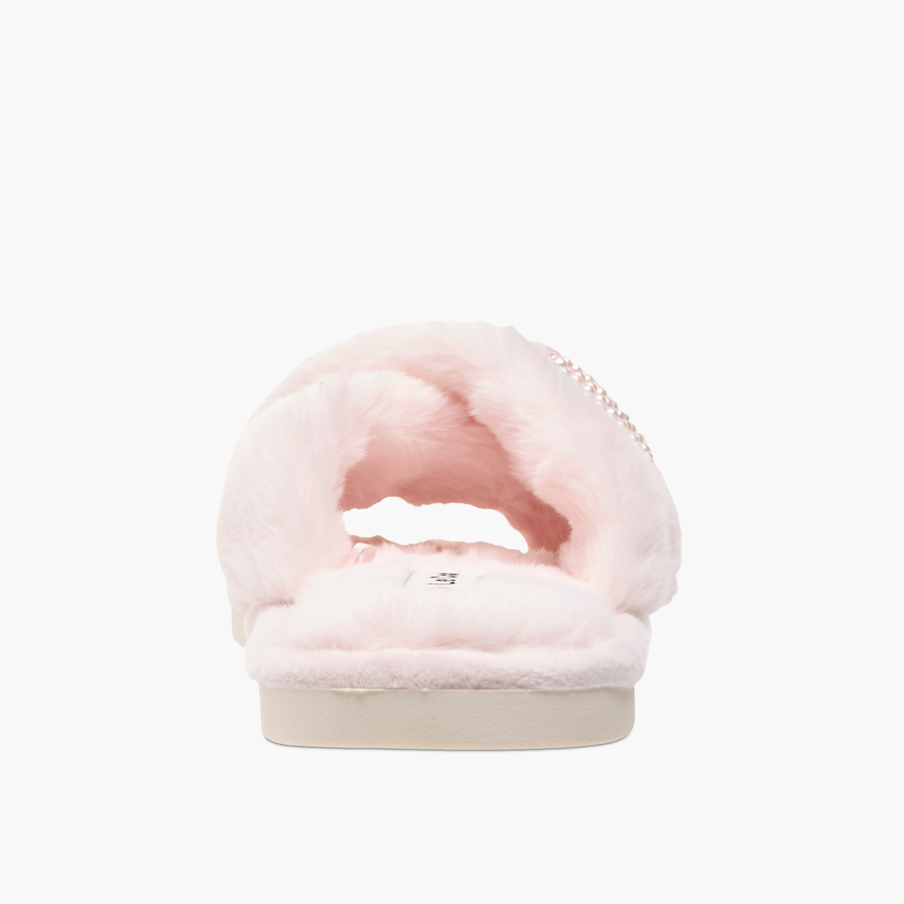 Le Confort Faux Fur Cross Strap Bedroom Slides-women-shoes-flipflopsandslides-image-4