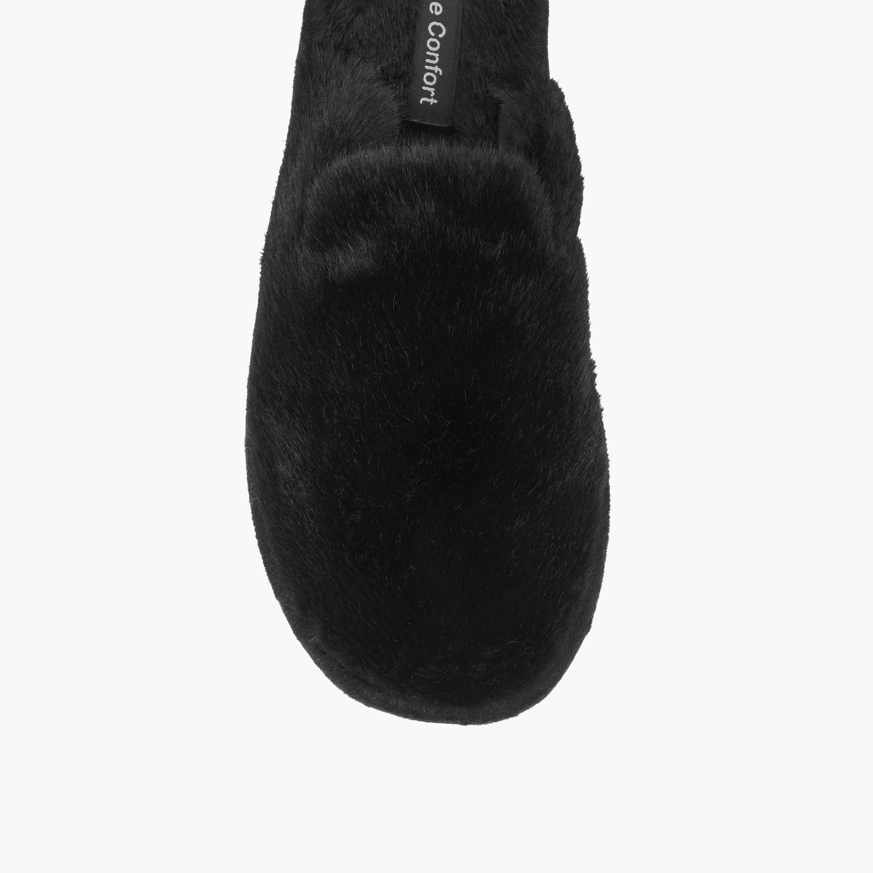 Le Confort Fur Textured Slip-On Bedroom Mules-women-shoes-bedroomslippers-image-3