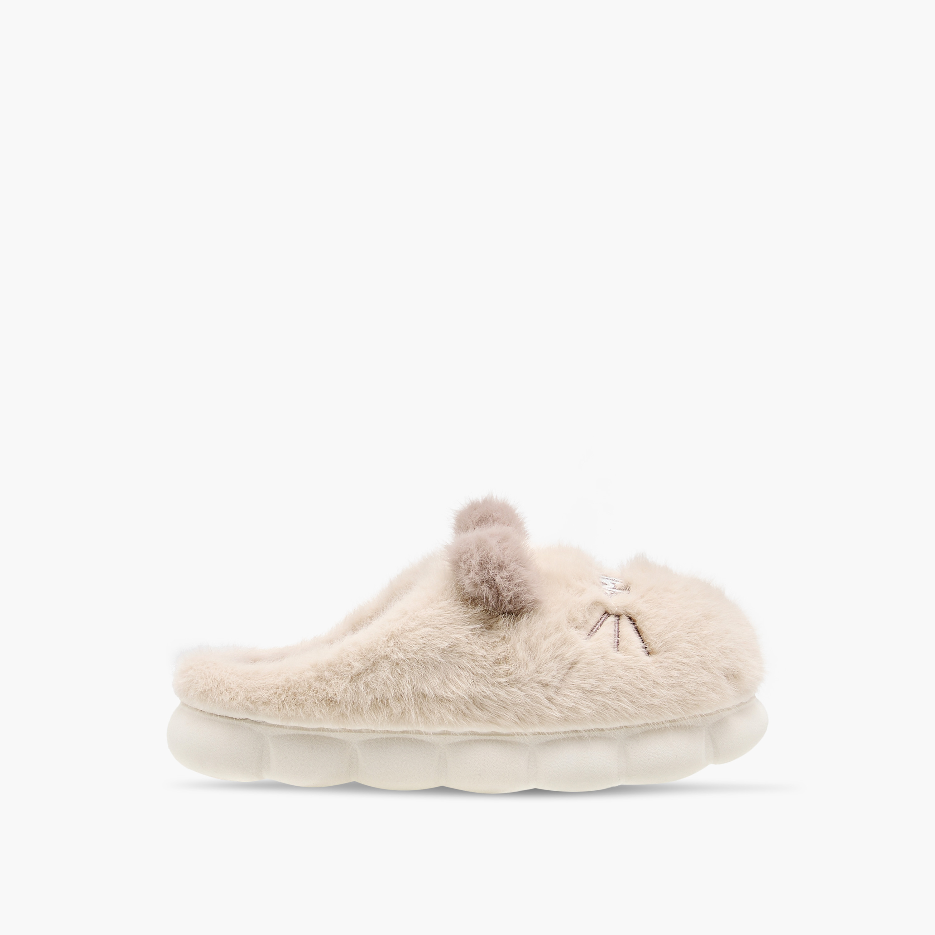 Le Confort Ear Applique Faux Fur Bedroom Slippers-women-shoes-bedroomslippers-image-2