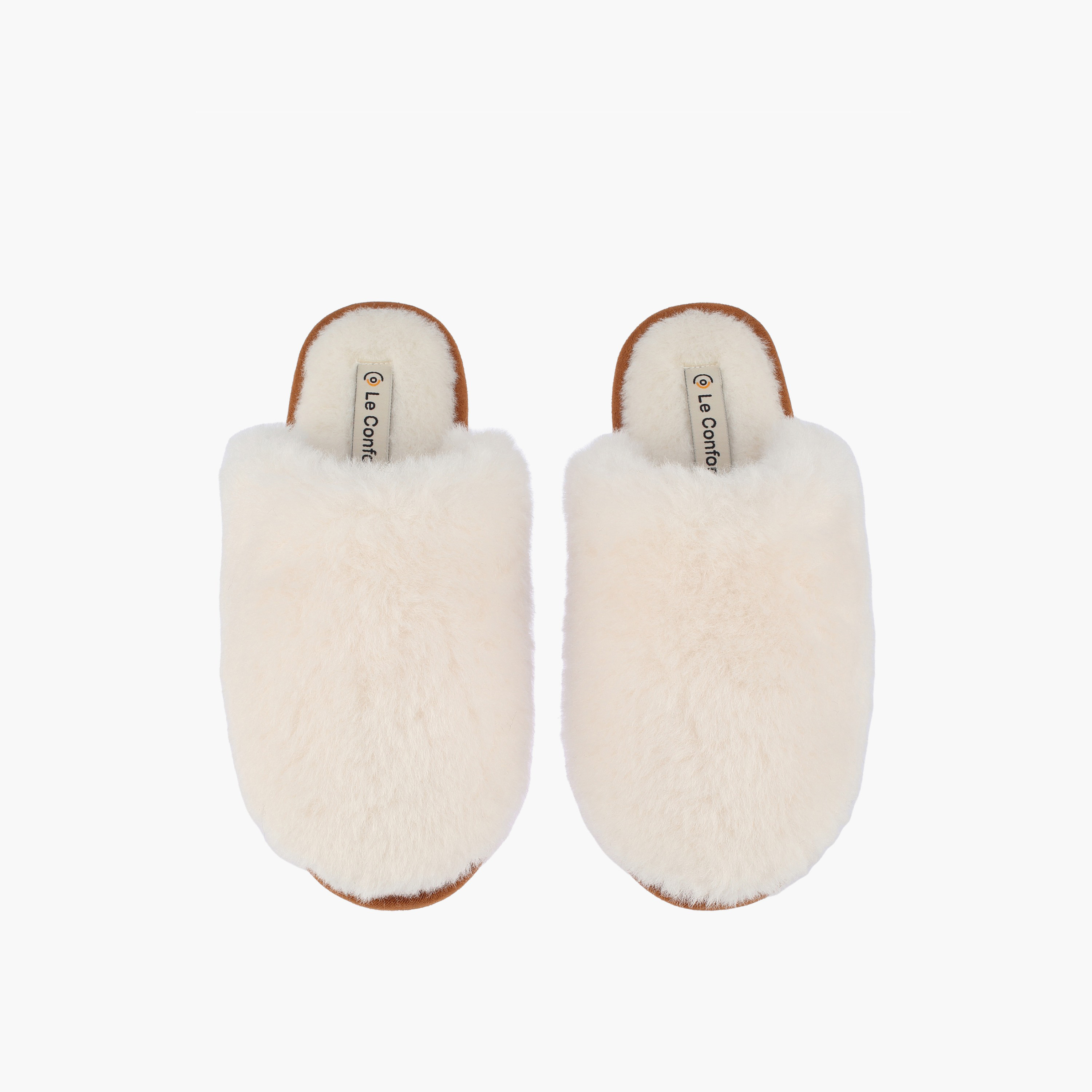 حذاء ميول فرو صناعي للمنزل بملمس بارز للنساء من لو كونفورت-women-shoes-bedroomslippers-image-1
