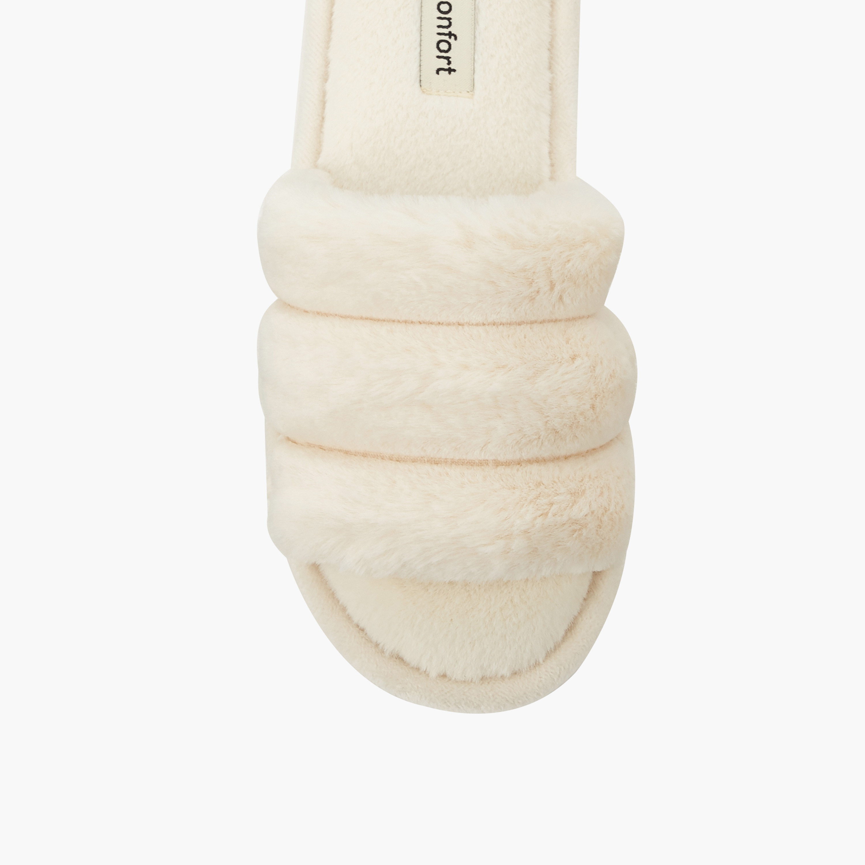 Le Confort Women Faux Fur Bedroom Slippers-women-shoes-bedroomslippers-image-4