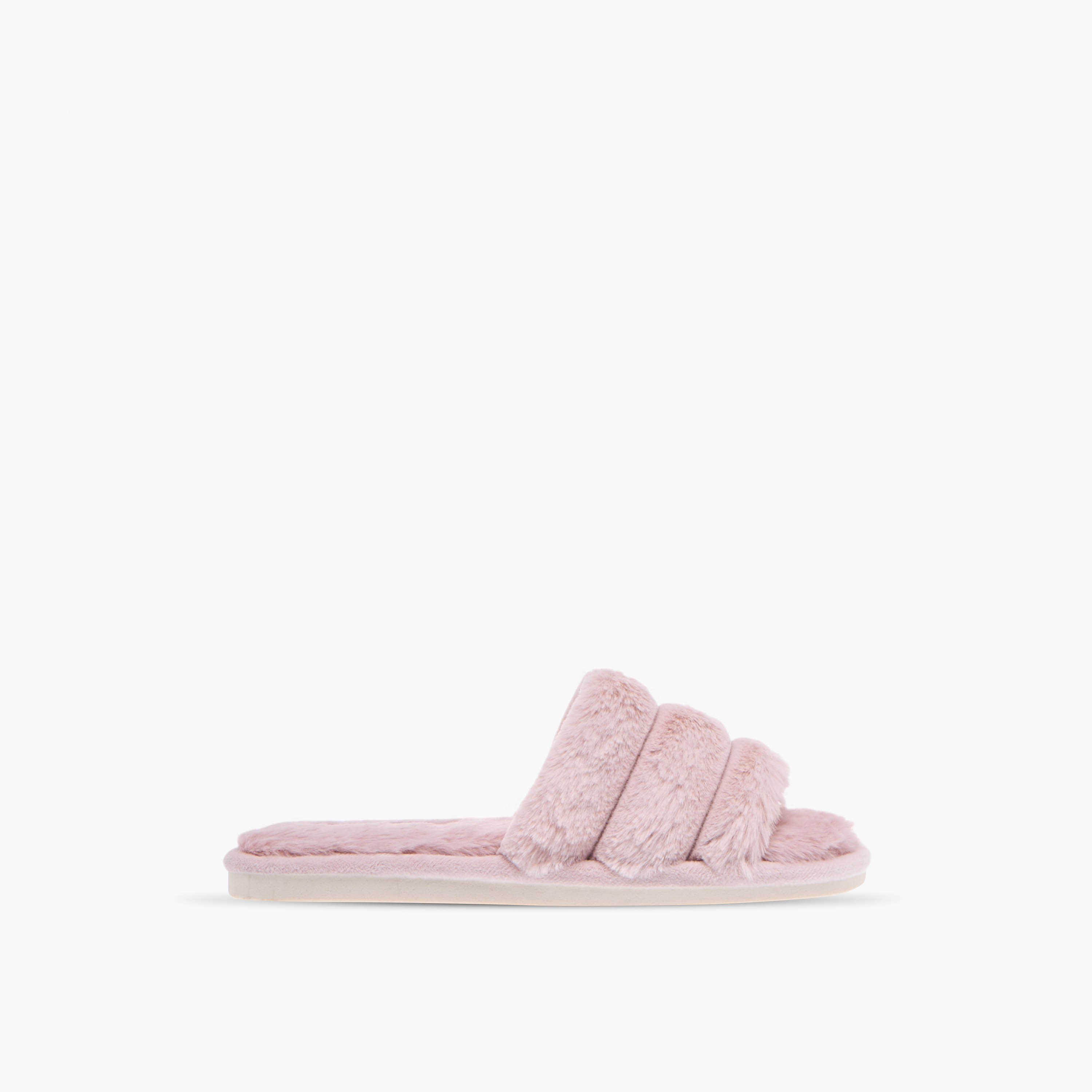 شبشب غرفة نوم فرو صناعي للنساء من لو كونفورت-women-shoes-bedroomslippers-image-2