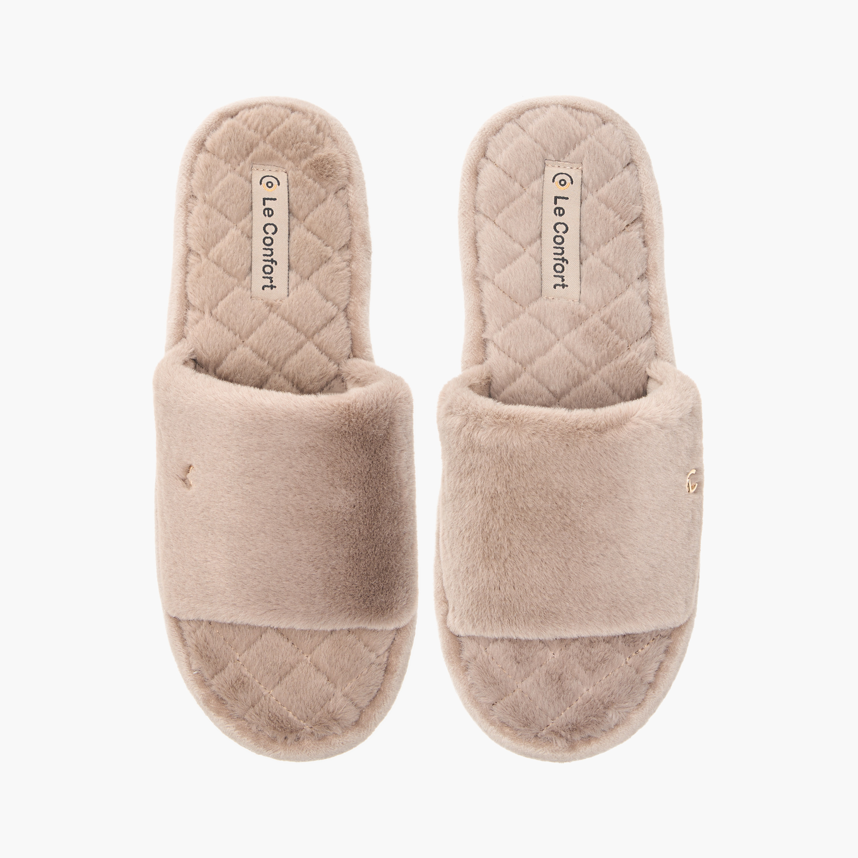 Le Confort Quilted Slip-On Bedroom Slippers-women-shoes-bedroomslippers-image-1