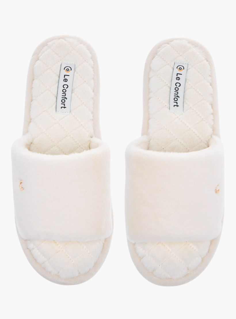 شبشب غرفة نوم مبطّن سهل الارتداء من لو كونفورت-women-shoes-bedroomslippers-image-1