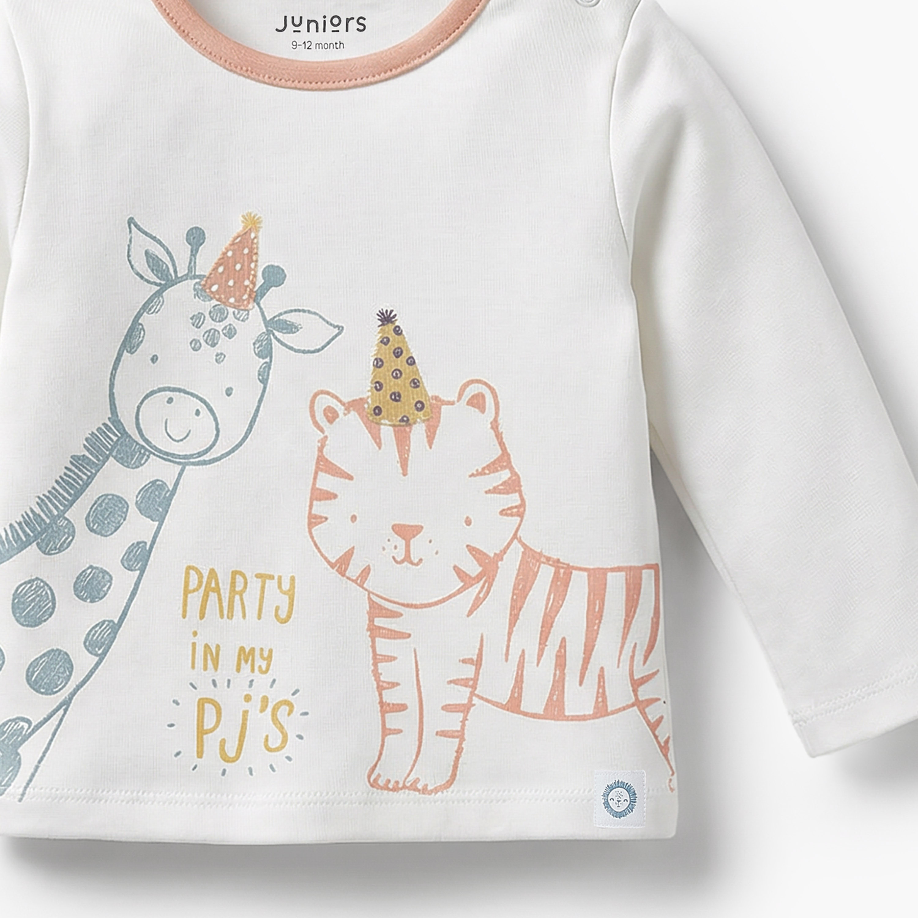 Juniors Cotton Crew Neck Long Sleeves Pyjama Set with Safari Print-baby-boys-clothing-nightwear-pyjamasets-image-6