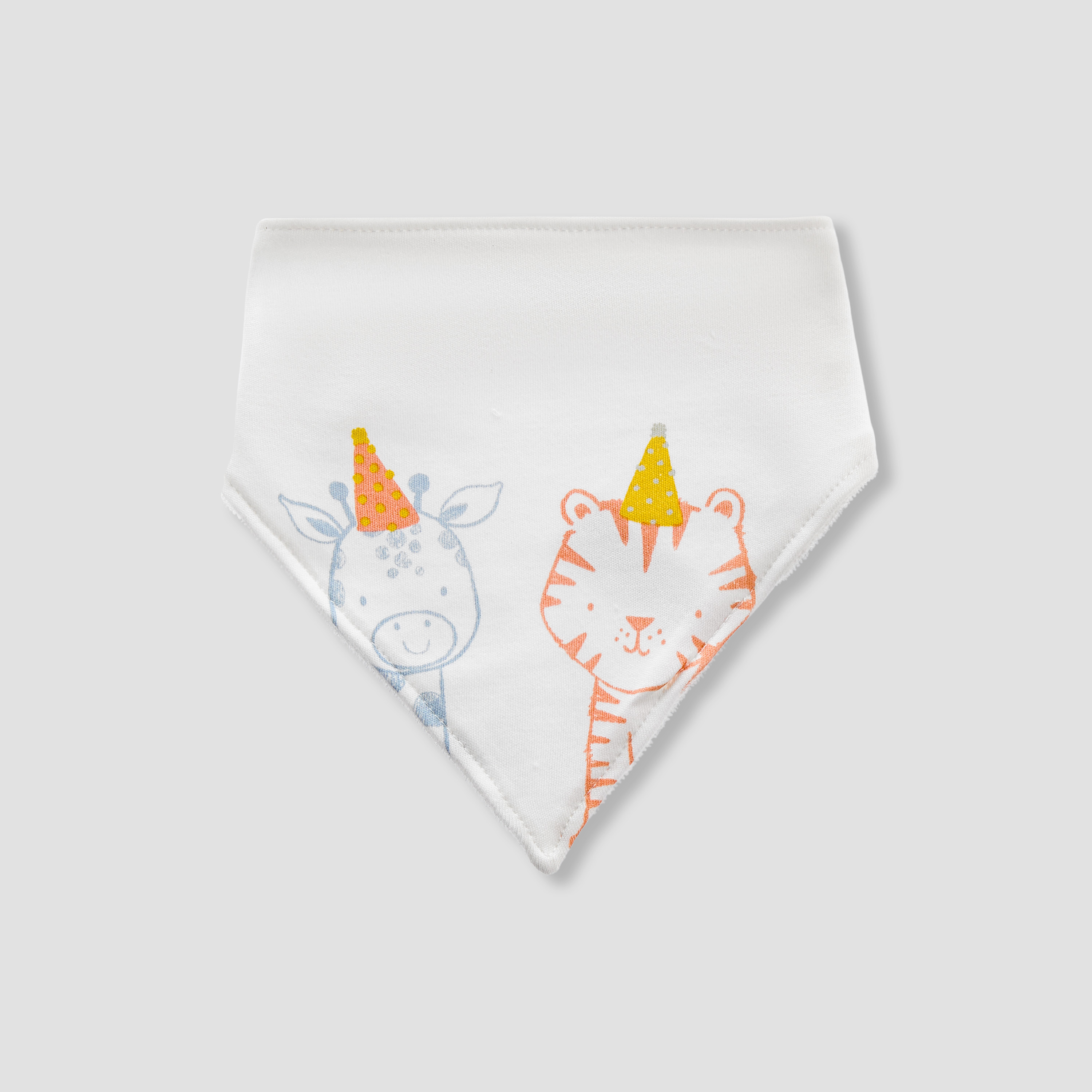 Pack of 2 Juniors Baby Bib with Assorted Print-baby-feeding-bibs-image-2