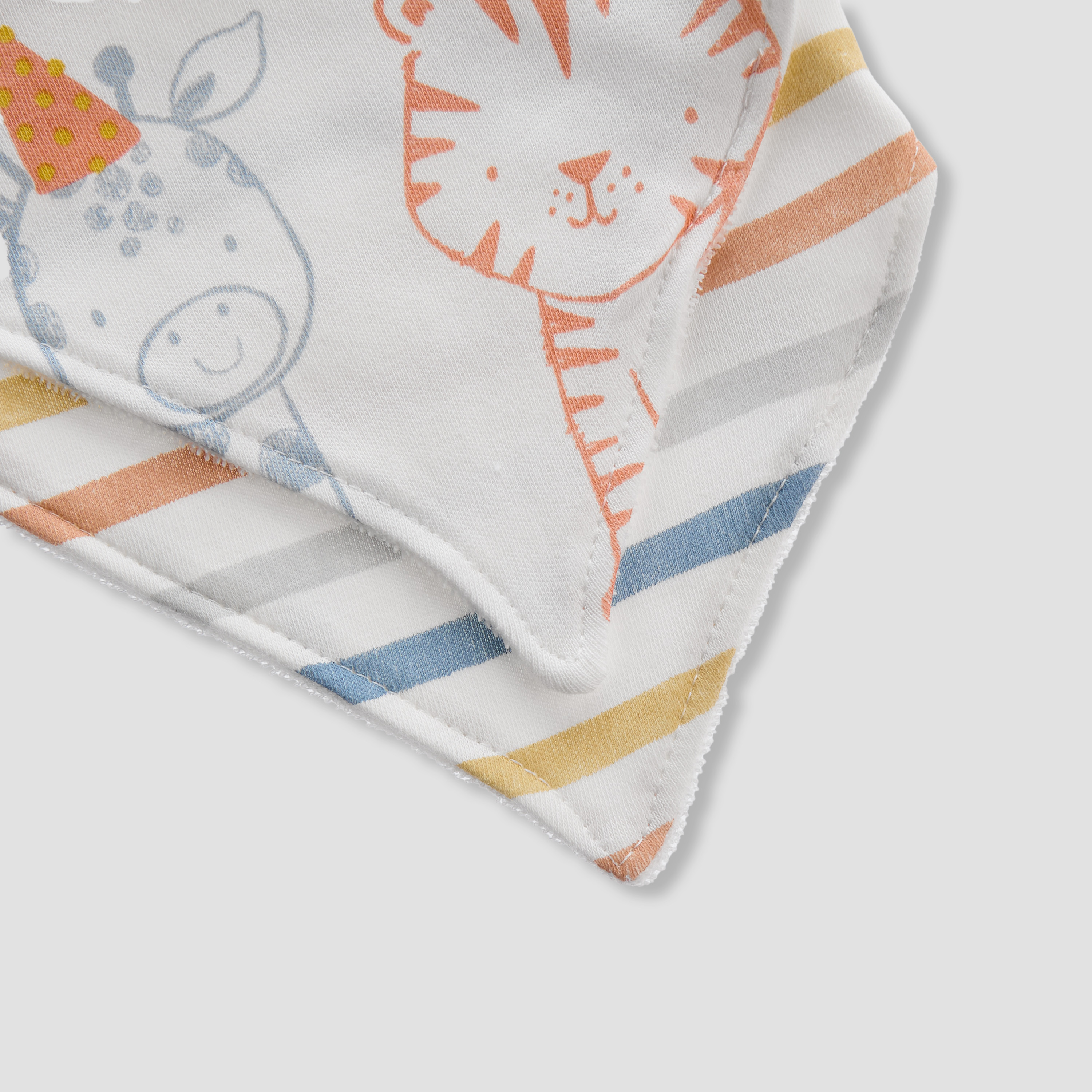 Pack of 2 Juniors Baby Bib with Assorted Print-baby-feeding-bibs-image-5