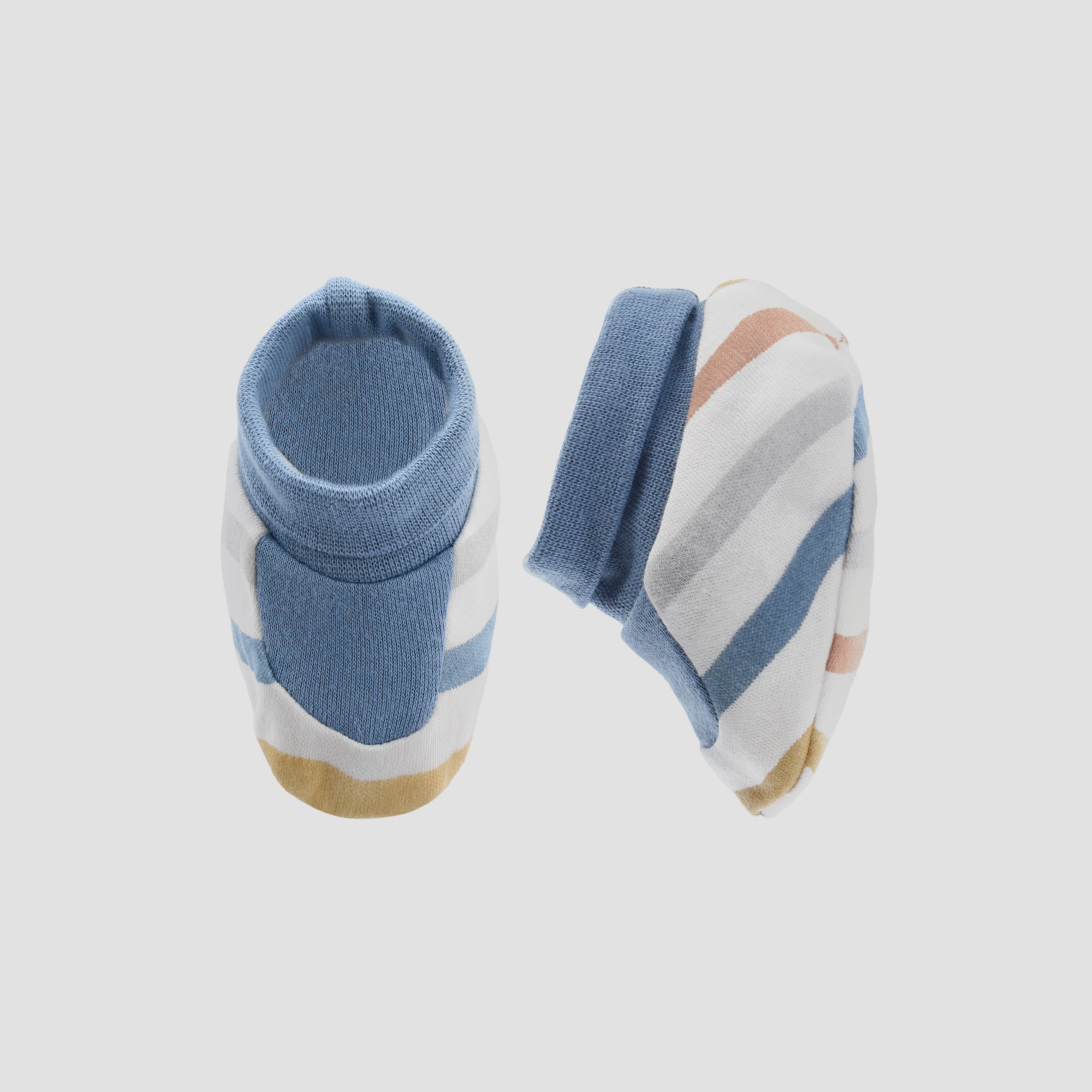 Pack of 2 Juniors Booties with Assorted Design-baby-boys-shoes-booties-image-2